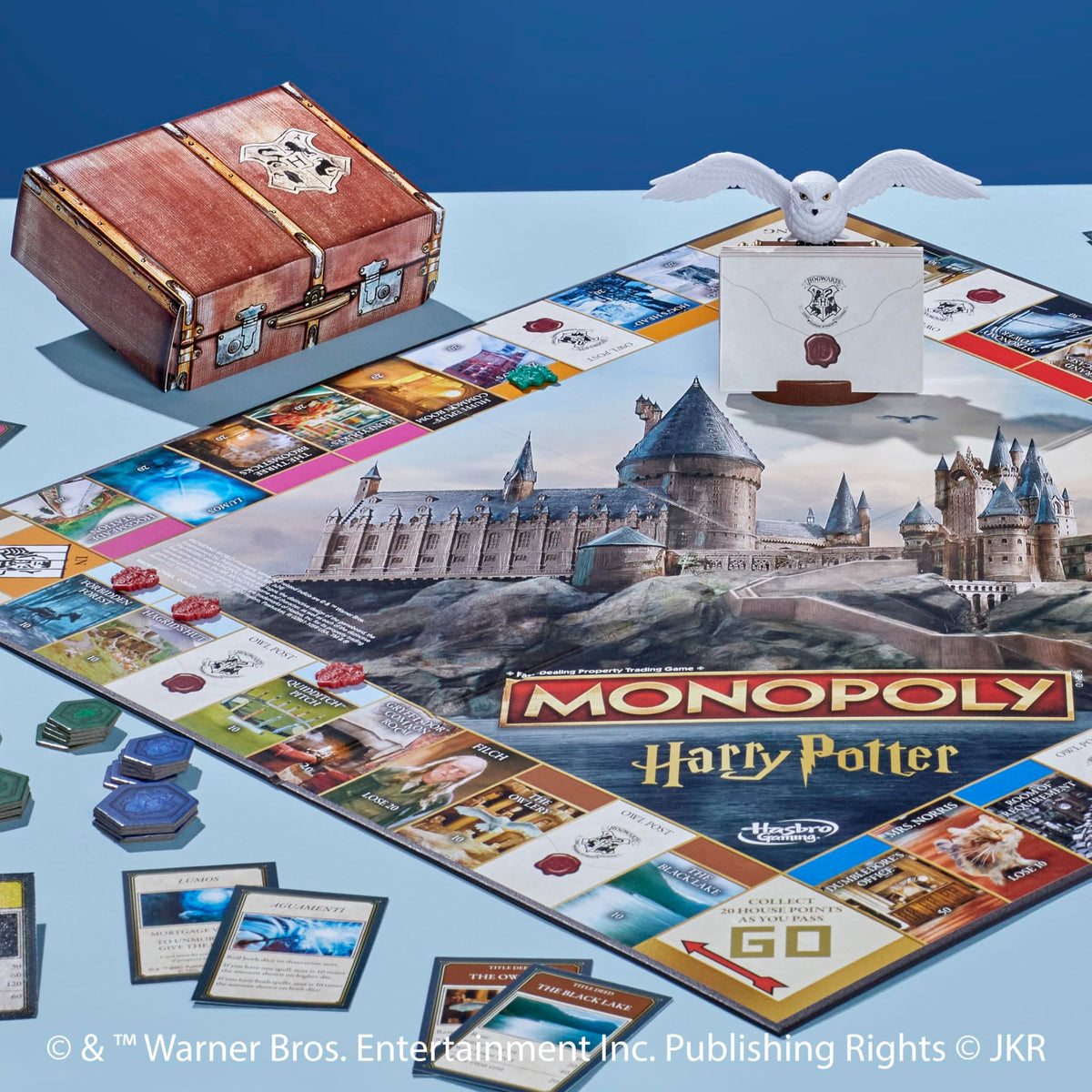 Monopoly Harry Potter Edition Board Game | A Magical Adventure at Hogwarts | Ages 8 and Up | 2 to 6 Players | Family Games | Gifts for Kids and Adults (English) 🍁 All In One Marketplace Canada
