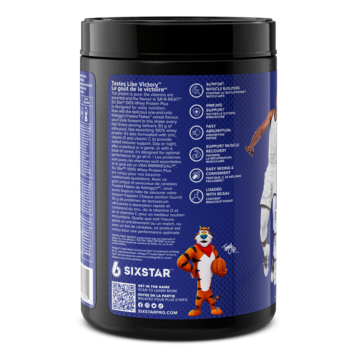 Six Star Whey Protein Powder Plus - Kellogg’s Frosted Flakes, 18 Servings 🍁 All In One Marketplace Canada