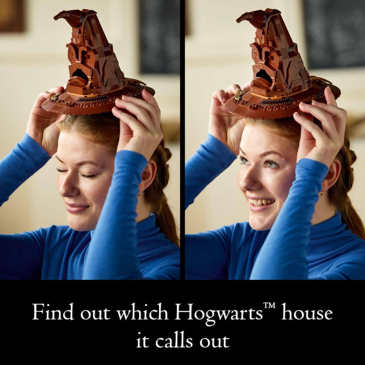 LEGO Harry Potter Talking Sorting Hat W/ 31 Voices - Harry Potter Building Set - Gift Idea for Adults, Women & Men, 18+ - 76429 🍁 All In One Marketplace Canada