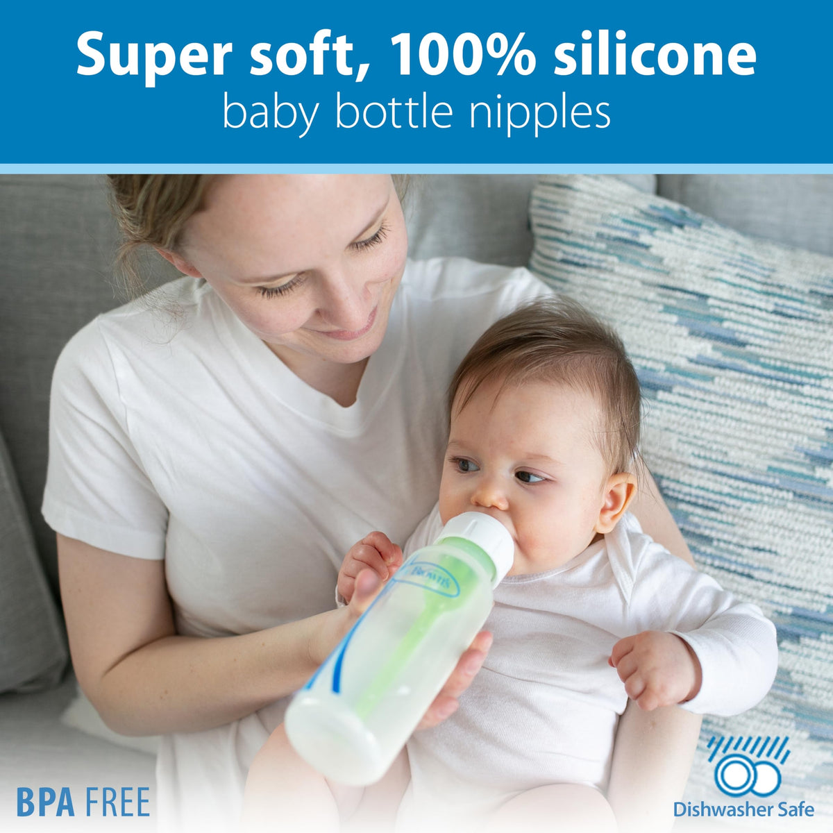 Dr. Brown's Natural Flow Anti-Colic Options+ Narrow Baby Bottle, 4 Ounce/120 ml 4 pack 🍁 All In One Marketplace Canada