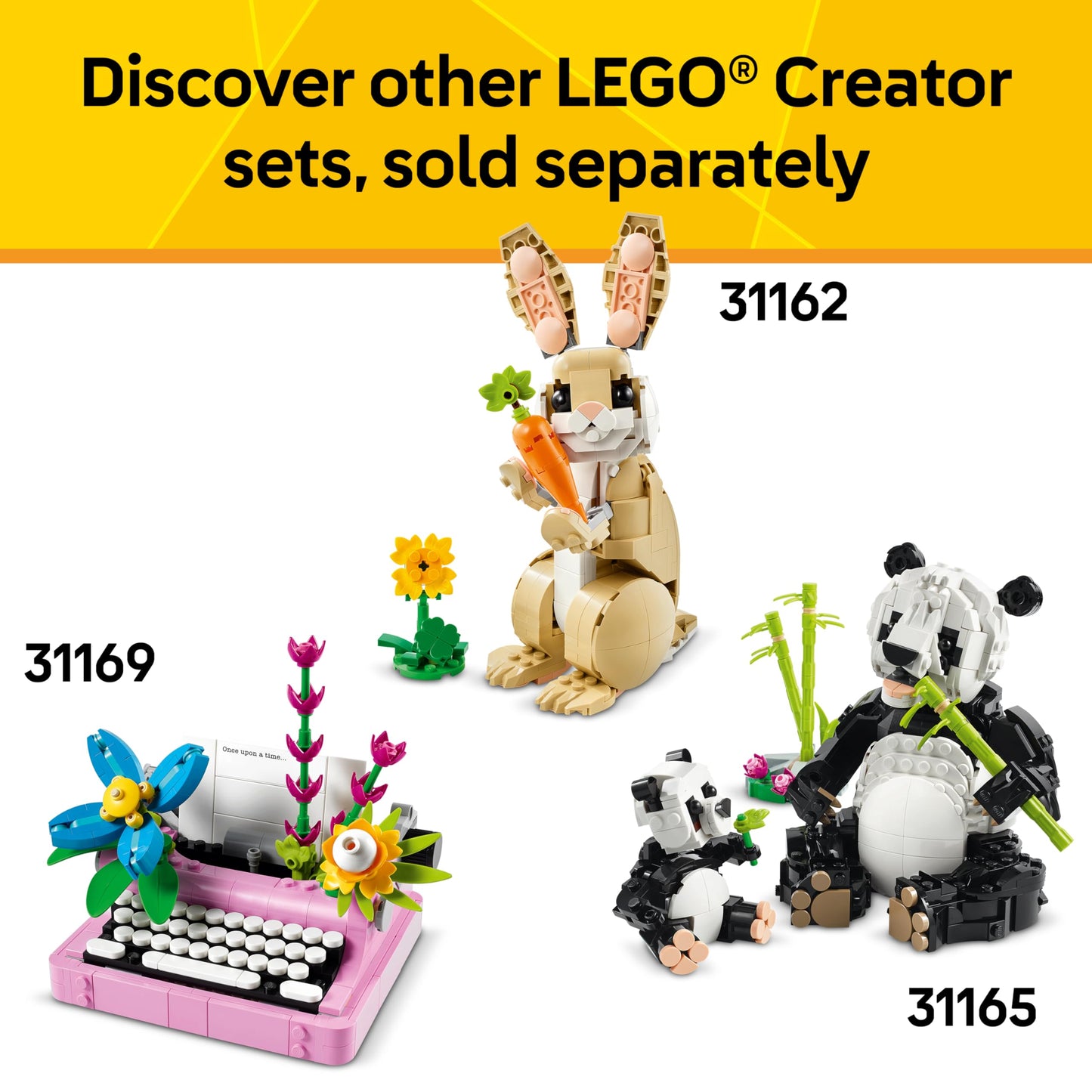 LEGO Creator 3 in 1 Playful Cat Toy - Building Toy with 3 Building Options, Cat, Dog, or Pigeon - Animal Figures for Kids, Girls and Boys, Ages 8+ - Gift Idea for Birthday - 31163 🍁 All In One Marketplace Canada