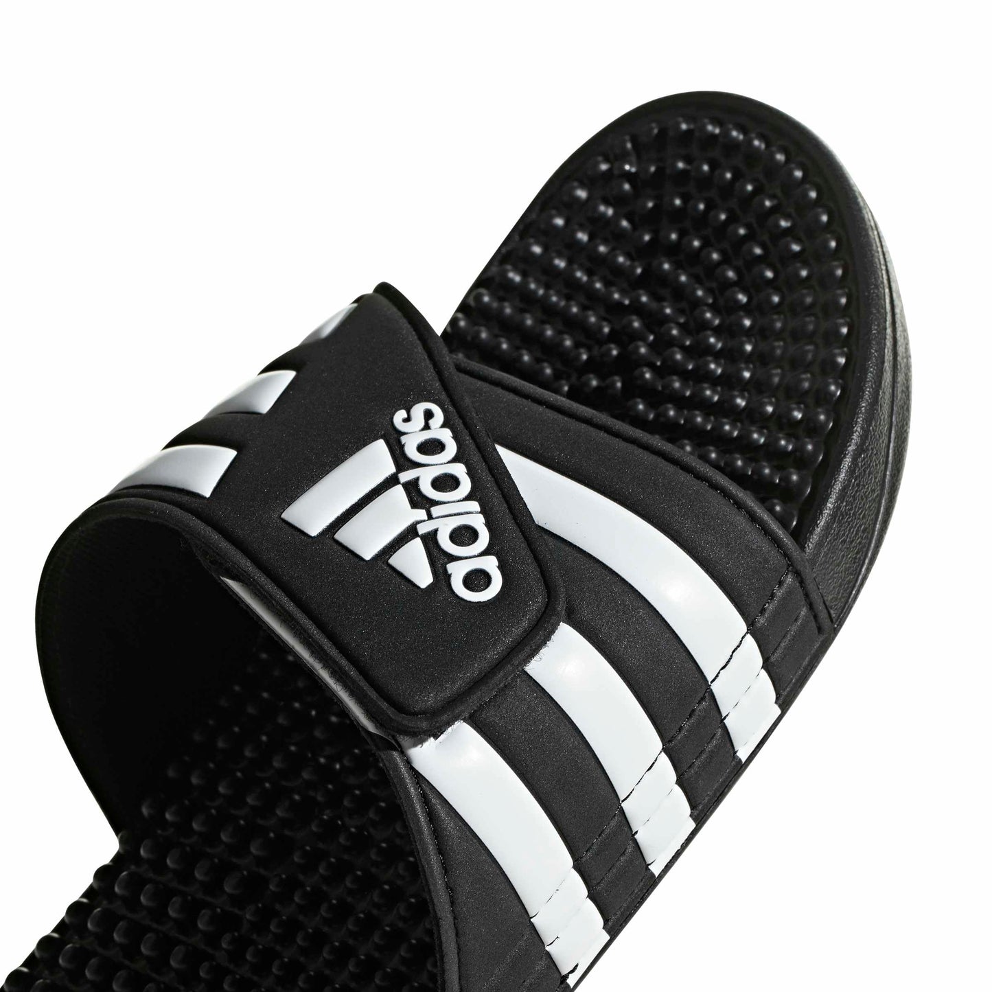 adidas Unisex-Adult Adissage, Black/White/Black, 8 🍁 All In One Marketplace Canada