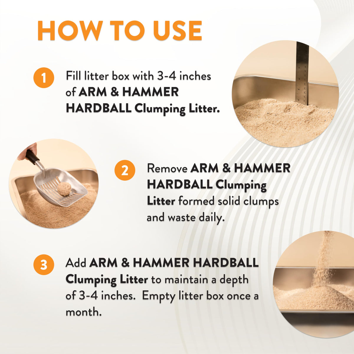 ARM & HAMMER Hardball Clumping Litter, Platinum Formula, Lightweight, Easy No-Mess Scooping, 3.86 KG 🍁 All In One Marketplace Canada