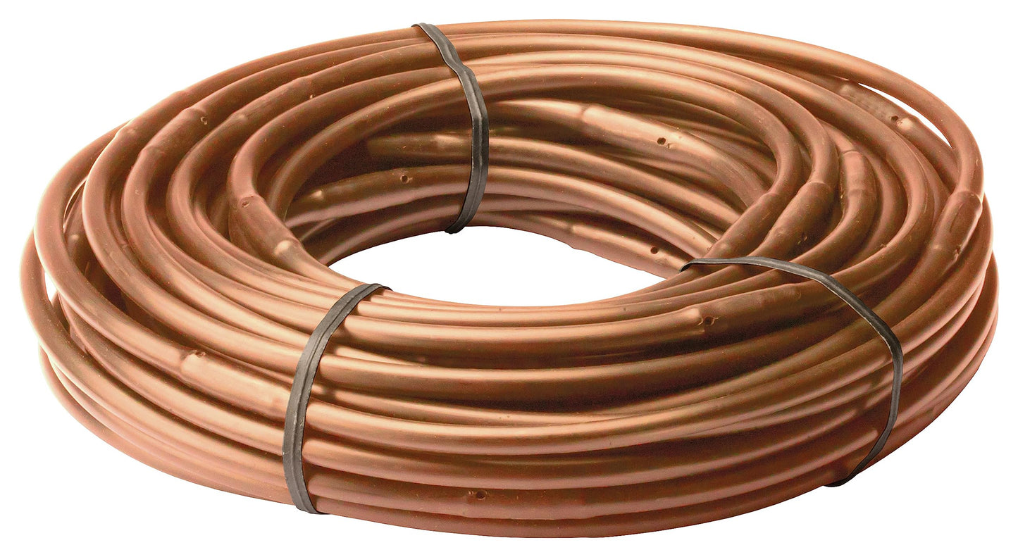 Rain Bird ET25-50S2 Drip Irrigation Pressure Compensating 1/4" Emitter Tubing, 12" Emitter Spacing, 50' Roll, Brown 🍁 All In One Marketplace Canada