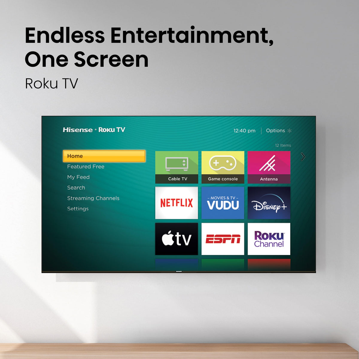 Hisense 32QD4SV - 32" Hi-QLED HD Smart VIDAA TV, Hi-QLED Color, Dolby Audio, Compatible with Alexa, Full Array LED, Slim Bezel Design (2026 Model) 🍁 All In One Marketplace Canada