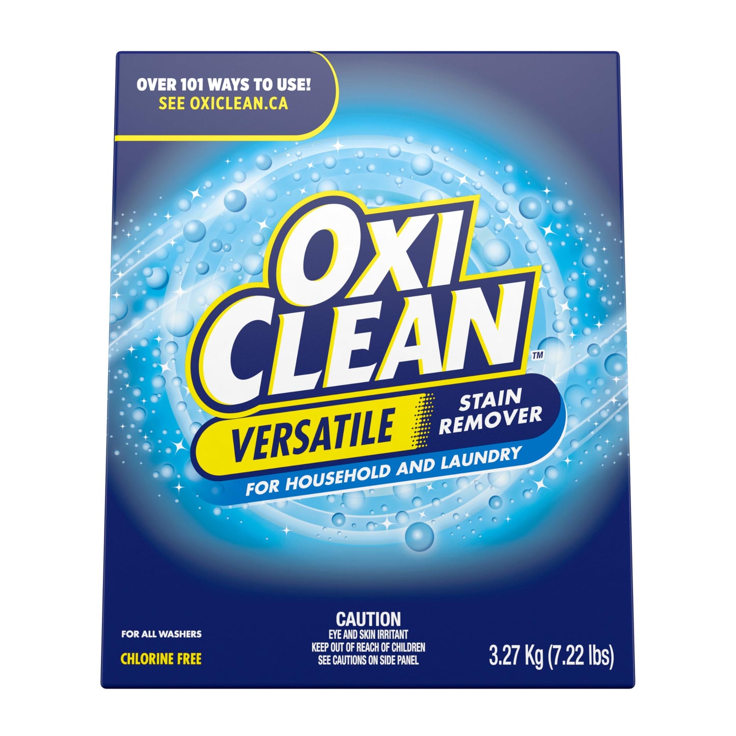 OxiClean Versatile Stain Remover Powder for Household, Laundry, Carpet, and Upholstery - Colour Safe, Chlorine Bleach Free, 3.27 kg 🍁 All In One Marketplace Canada