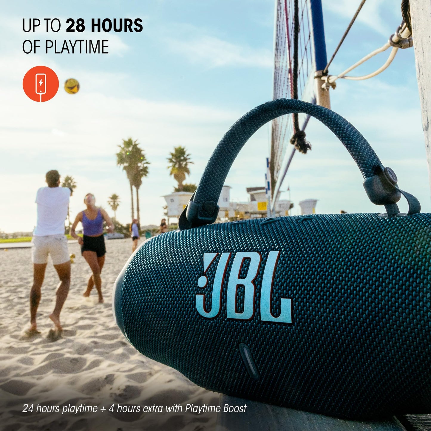 JBL Charge 6 - Portable Waterproof & Drop-Proof Bluetooth Speaker, Bold Pro Sound with AI Sound Boost, 28Hrs of Playtime, Built-in powerbank & Comes with a Sturdy/Removable Carrying Strap (Pink) 🍁 All In One Marketplace Canada