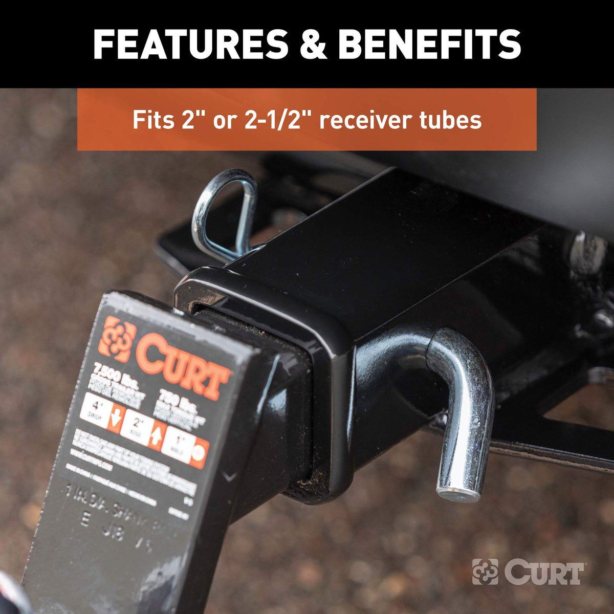 Curt Manufacturing 21580 5/8" Pin and Clip For Super Duty Ball Mount Series 🍁 All In One Marketplace Canada