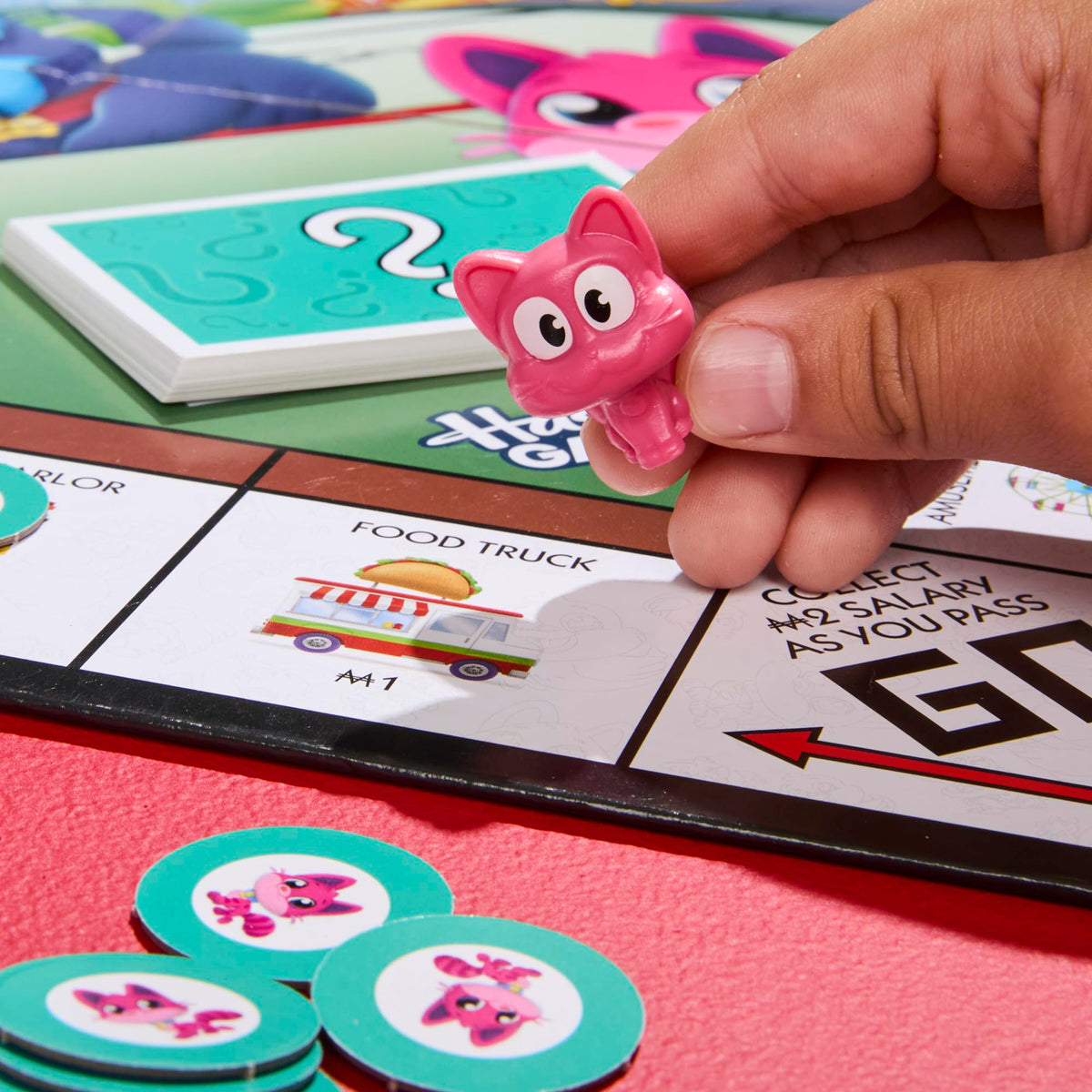 Monopoly Junior Board Game | 2 Games in 1 for Younger Kids, 2-Sided Board | Ages 4+ | 2 - 4 Players | 20 Mins. | Gifts for Preschoolers (English & French Version) 🍁 All In One Marketplace Canada