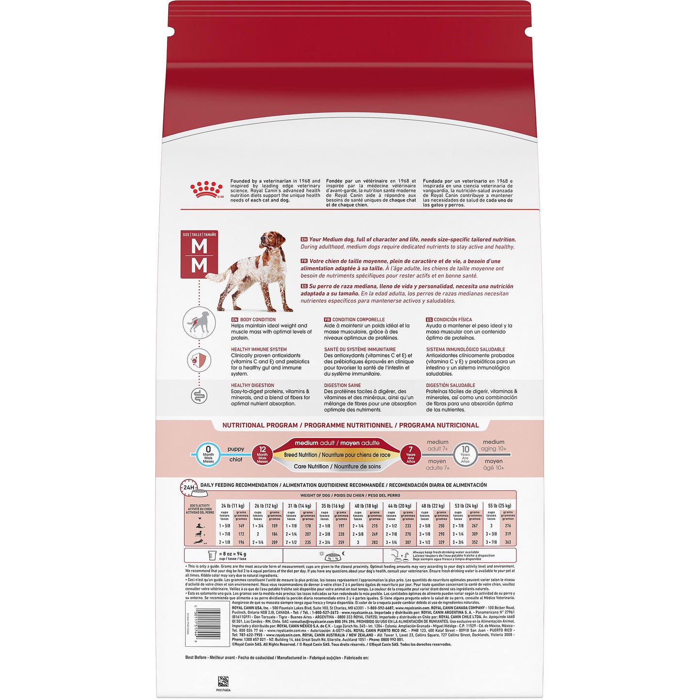 Royal Canin Size Health Nutrition Medium Adult Dry Dog Food, 4 lb 🍁 All In One Marketplace Canada