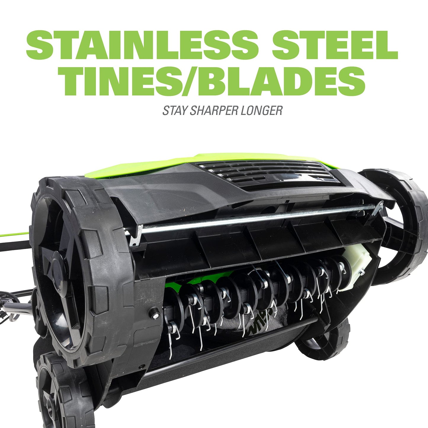 Greenworks 13 Amp 14-Inch Corded Dethatcher/Scarifier, DT13B00 🍁 All In One Marketplace Canada