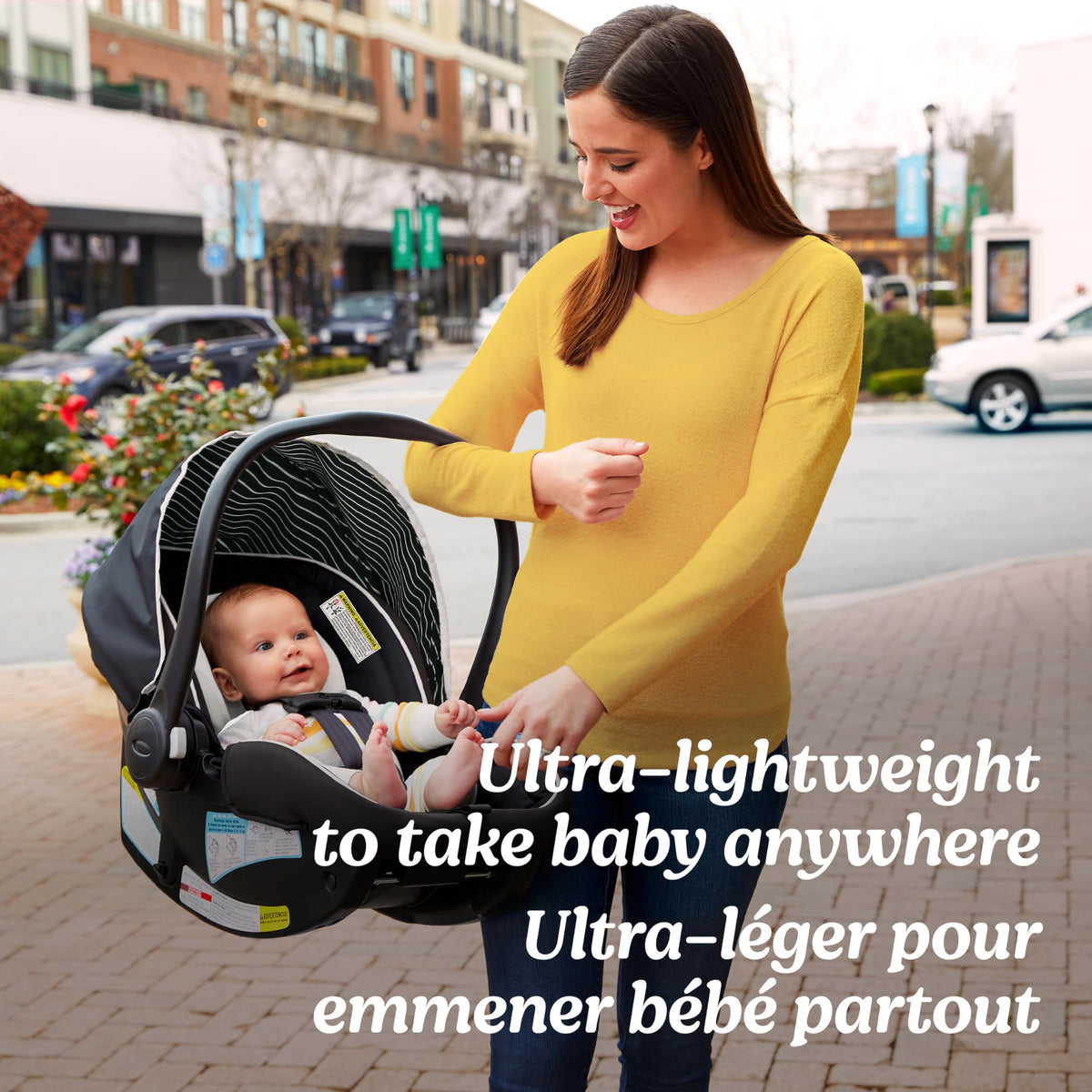 Graco SnugRide 35 Lite LX Infant Car Seat, 1.8-15.8 kg (4-35 lb), Studio 🍁 All In One Marketplace Canada
