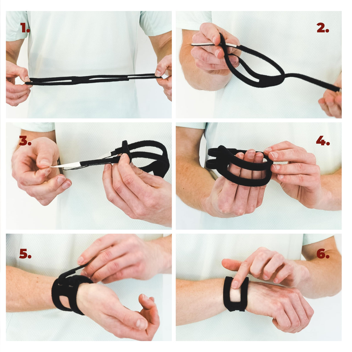 WristWidget® (Black) Adjustable Wrist Brace for TFCC Tears, One Size fits most. For Left and Right Wrists, Support for Weight Bearing Strain, Exercise 🍁 All In One Marketplace Canada