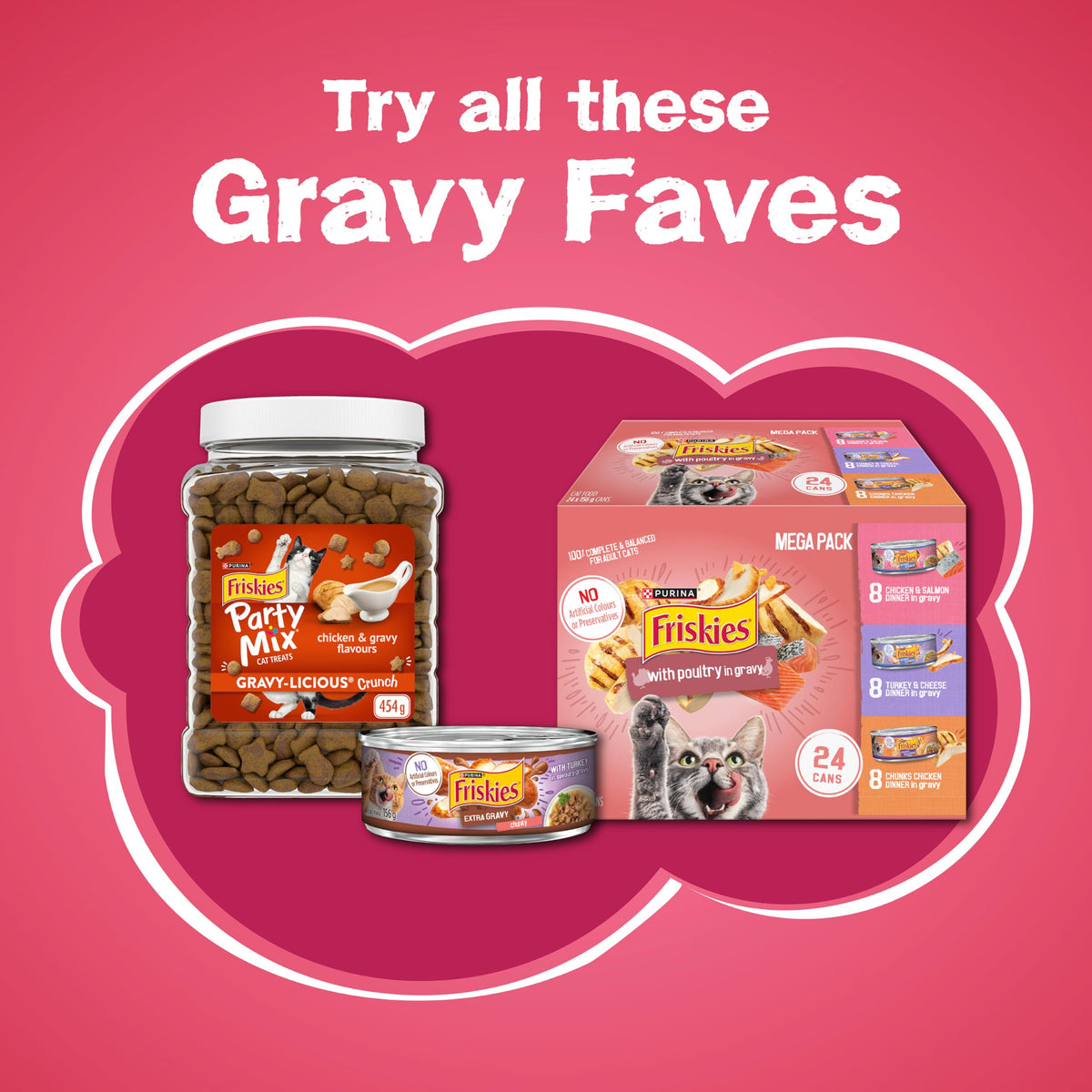 Friskies Gravy Swirlers Dry Cat Food - 7.26 kg Bag 🍁 All In One Marketplace Canada