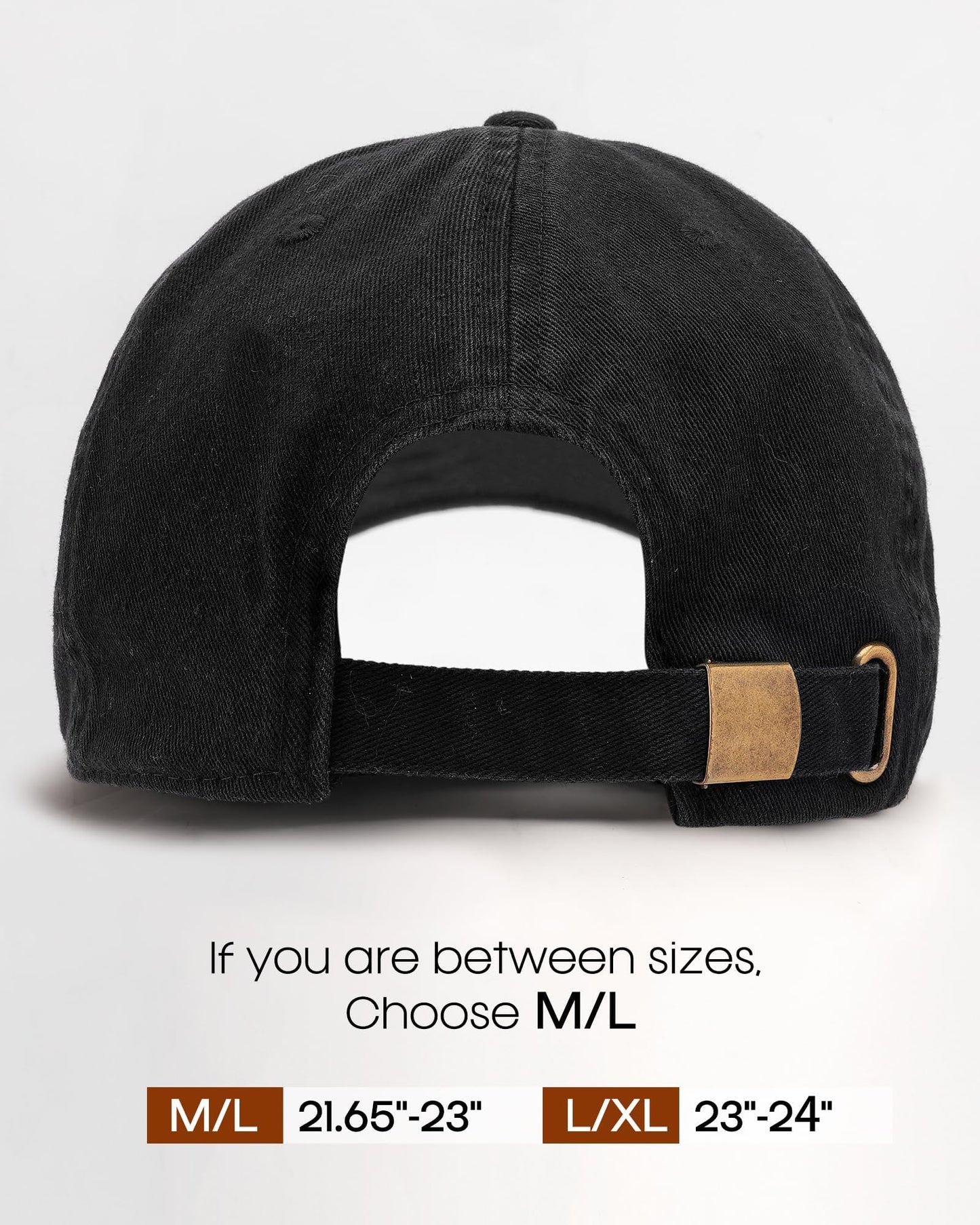 FURTALK Cotton Low Profile Baseball Cap Hat for Men Women Adjustable Dad Hat Four Seasons Classic Black 🍁 All In One Marketplace Canada