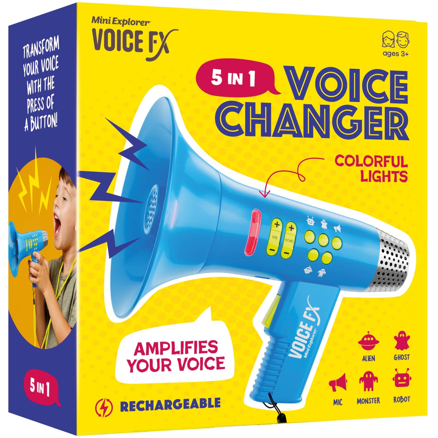 Voice Changer for Kids - Voice Changing Device for Boys & Girls Ages 3-8+ Olds - Birthday Easter Gifts for 3, 4, 5, 7, 8 Year Old Boy - Cool Outdoor Toys Gift Ideas for Kid, Toddler 🍁 All In One Marketplace Canada