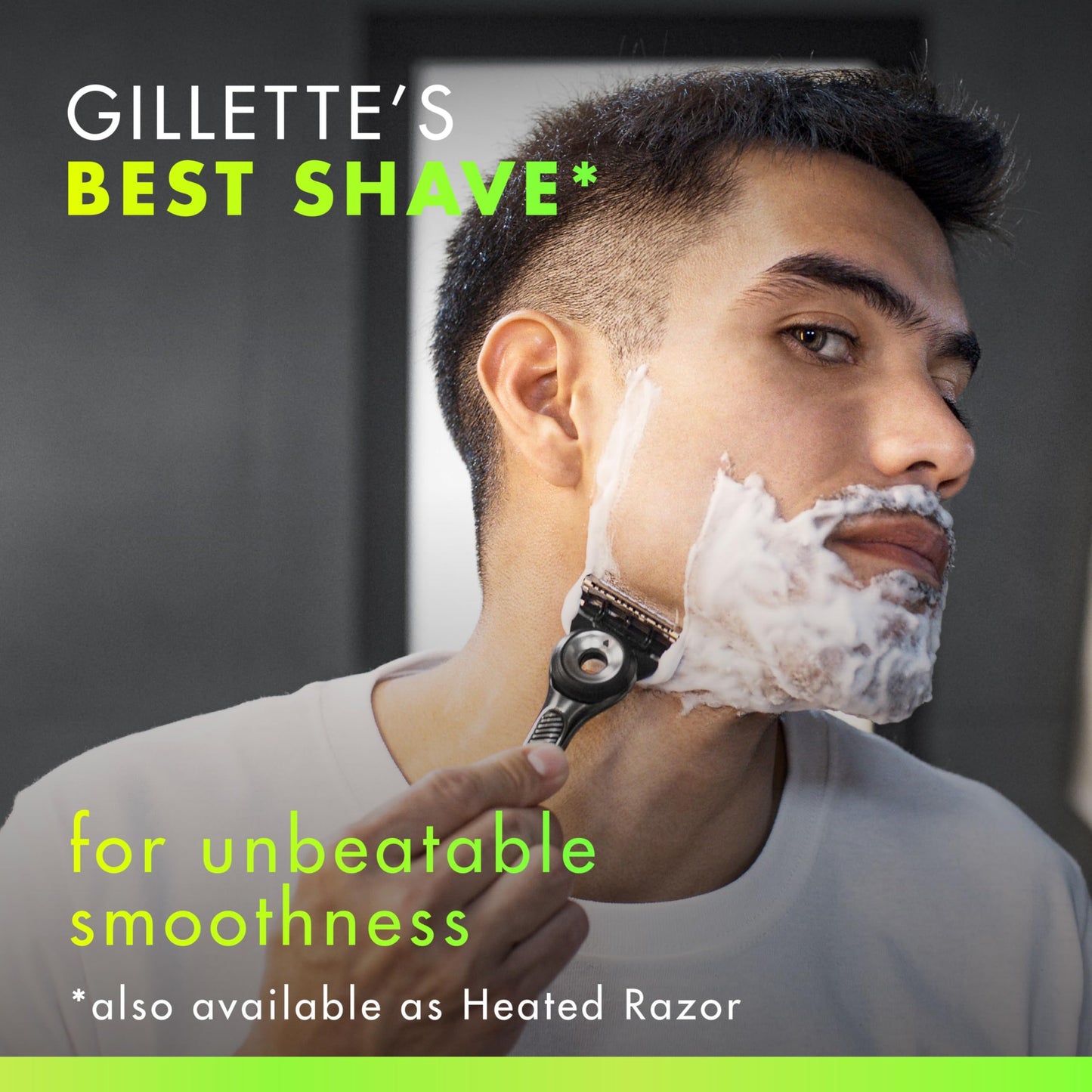Gillette Mens Razor Blade Refills with Exfoliating Bar by GilletteLabs, Compatible Only with GilletteLabs Razors with Exfoliating Bar and Heated Razor, 4 Razor Blade Cartridges 🍁 All In One Marketplace Canada