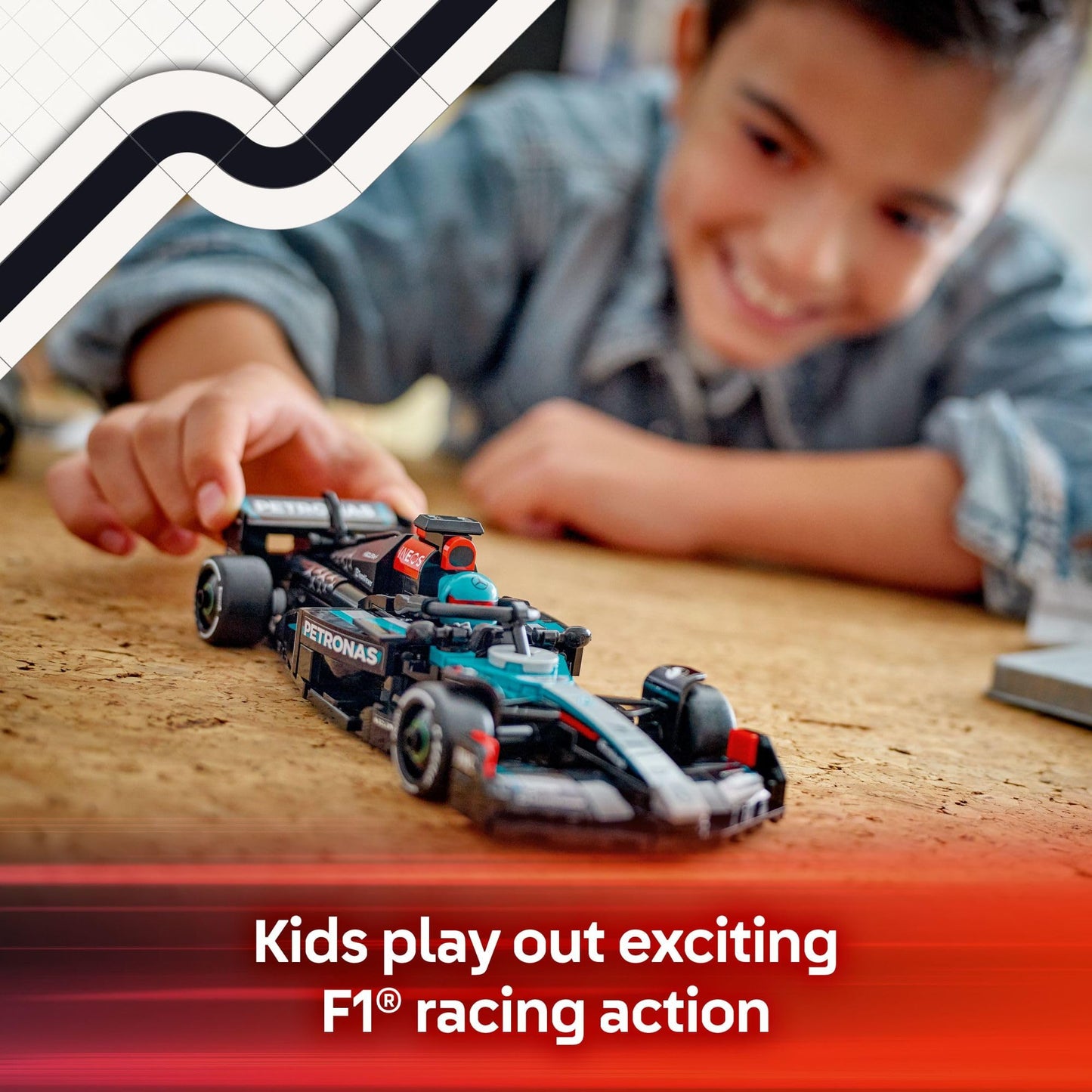 LEGO Speed Champions Mercedes-AMG F1 W15 Race Car Toy - Building Set for Kids, Boys & Girls, Ages 10+ - Toy Car for F1 Fans - Gift Idea for Birthday - 77244 🍁 All In One Marketplace Canada