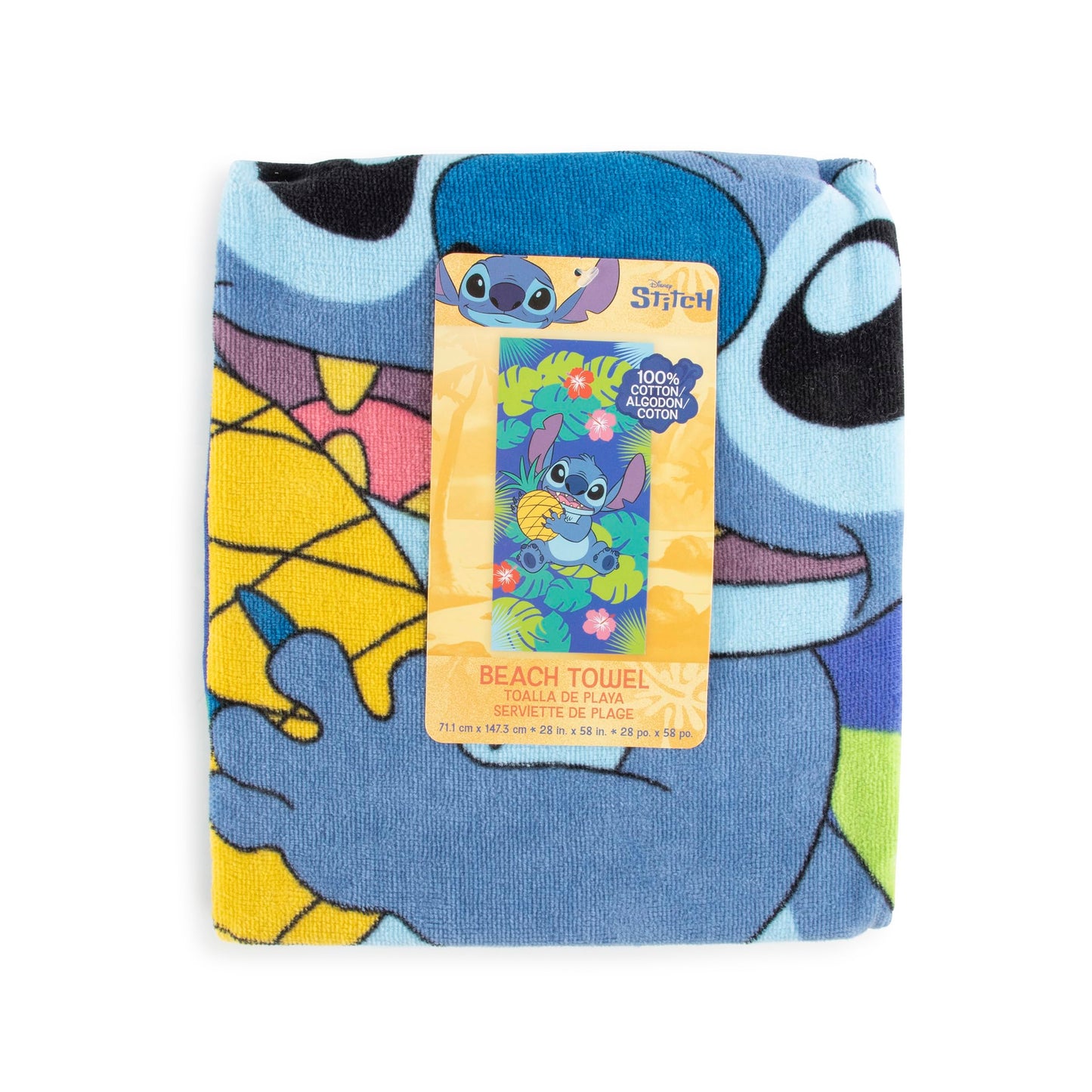 Stitch Towel Kids Teens Super Soft Absorbent Bath Shower Swimming Beach Towel 300 GSM 100% Cotton 28" x 58" 🍁 All In One Marketplace Canada