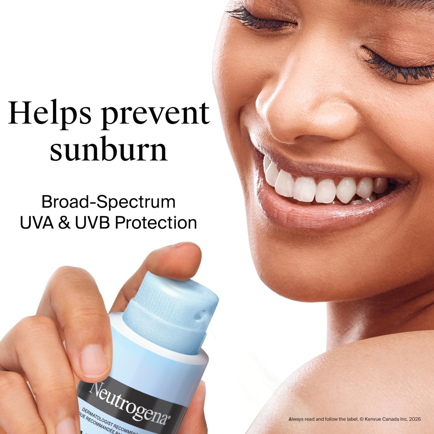 Neutrogena Ultra Sheer Body Mist Sunscreen Spray SPF 45 for UVA/UVB Broad Spectrum Sun Protection, Lightweight, Water-Resistant, Oil-Free & Non-Comedogenic, Oxybenzone-free, 141g 🍁 All In One Marketplace Canada