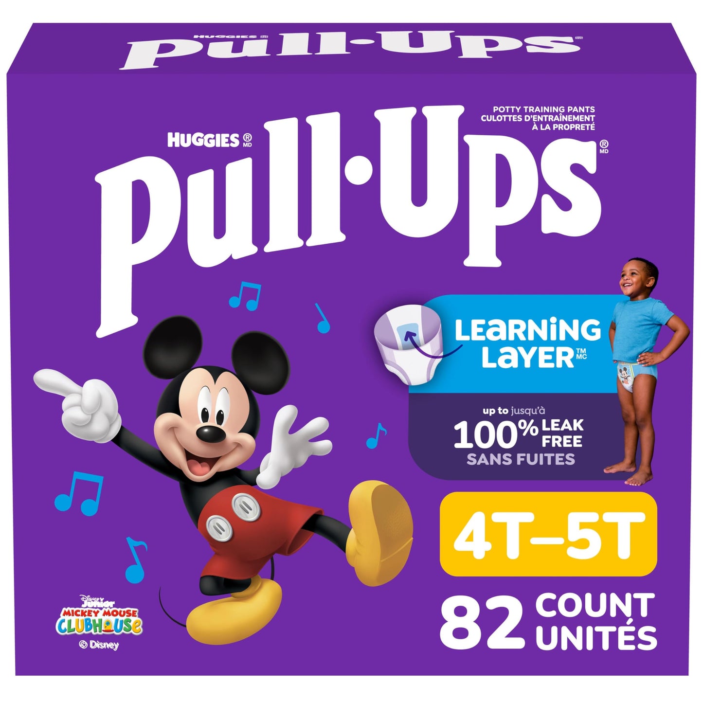 Pull-Ups Boys' Potty Training Pants, 4T-5T (38-50 lbs), 82 Count 🍁 All In One Marketplace Canada