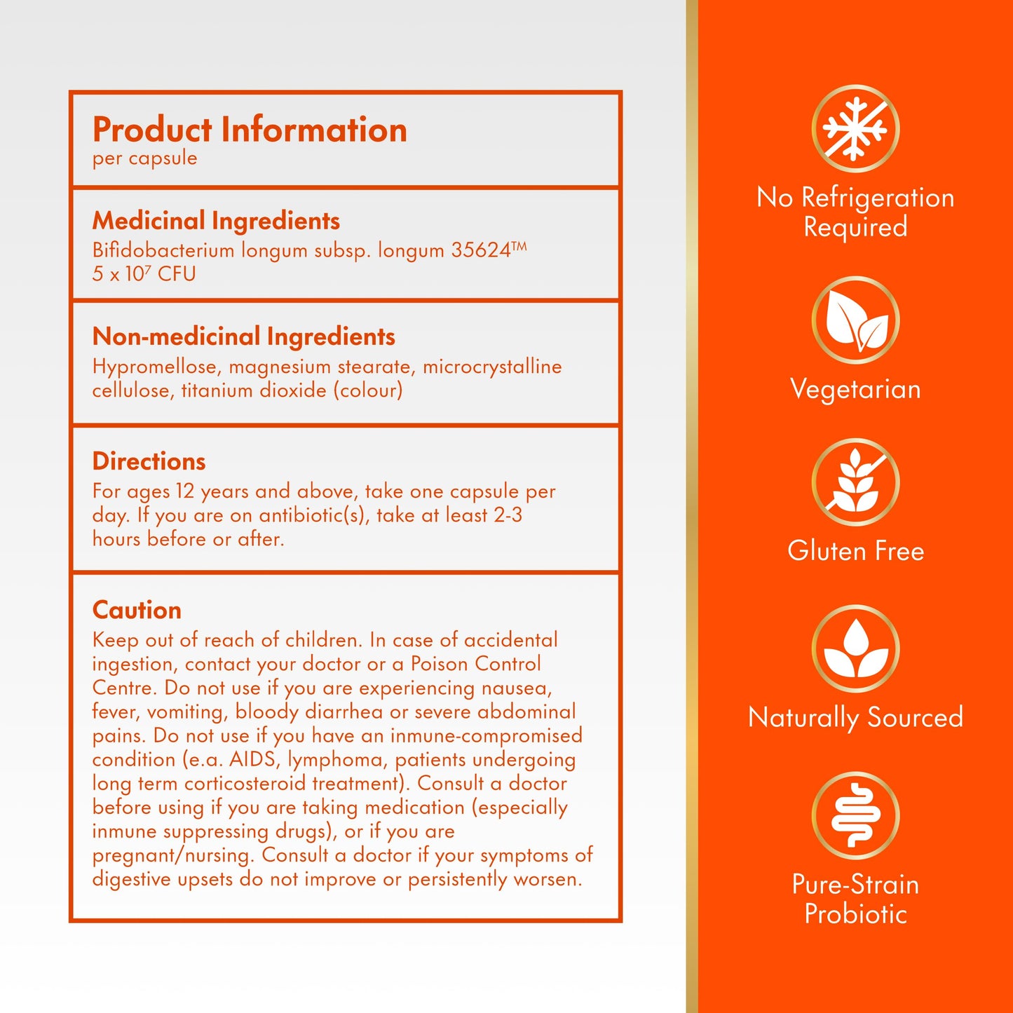 Align Probiotic Digestive Support Advanced Capsules for Woman and Men, Helps Relieve Symptoms of Irritable Bowel Syndrome (IBS) such as Bloating, Gas, and Abdominal Discomfort, 42 Capsules 🍁 All In One Marketplace Canada