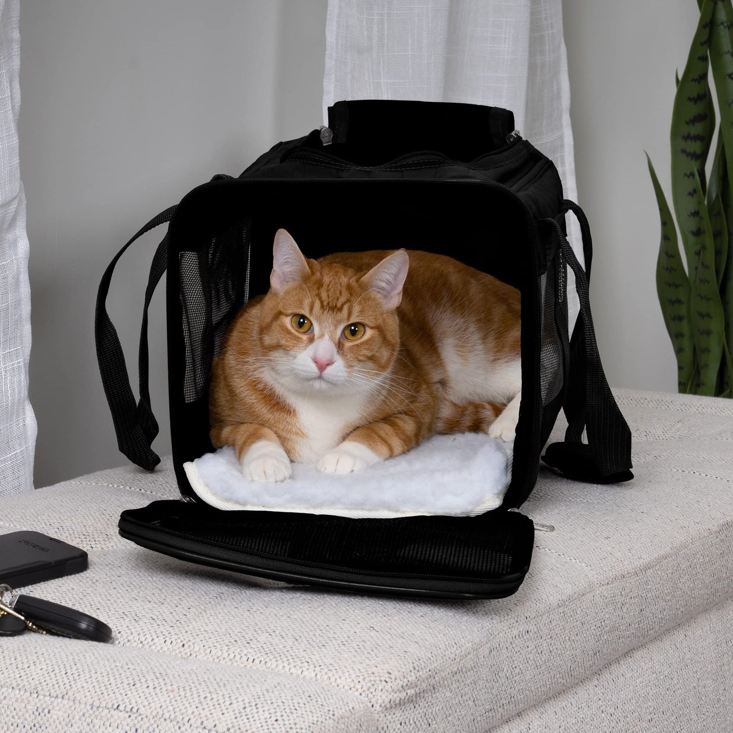 SHERPA Original Deluxe Airline Approved Pet Carrier, Medium, Black 🍁 All In One Marketplace Canada