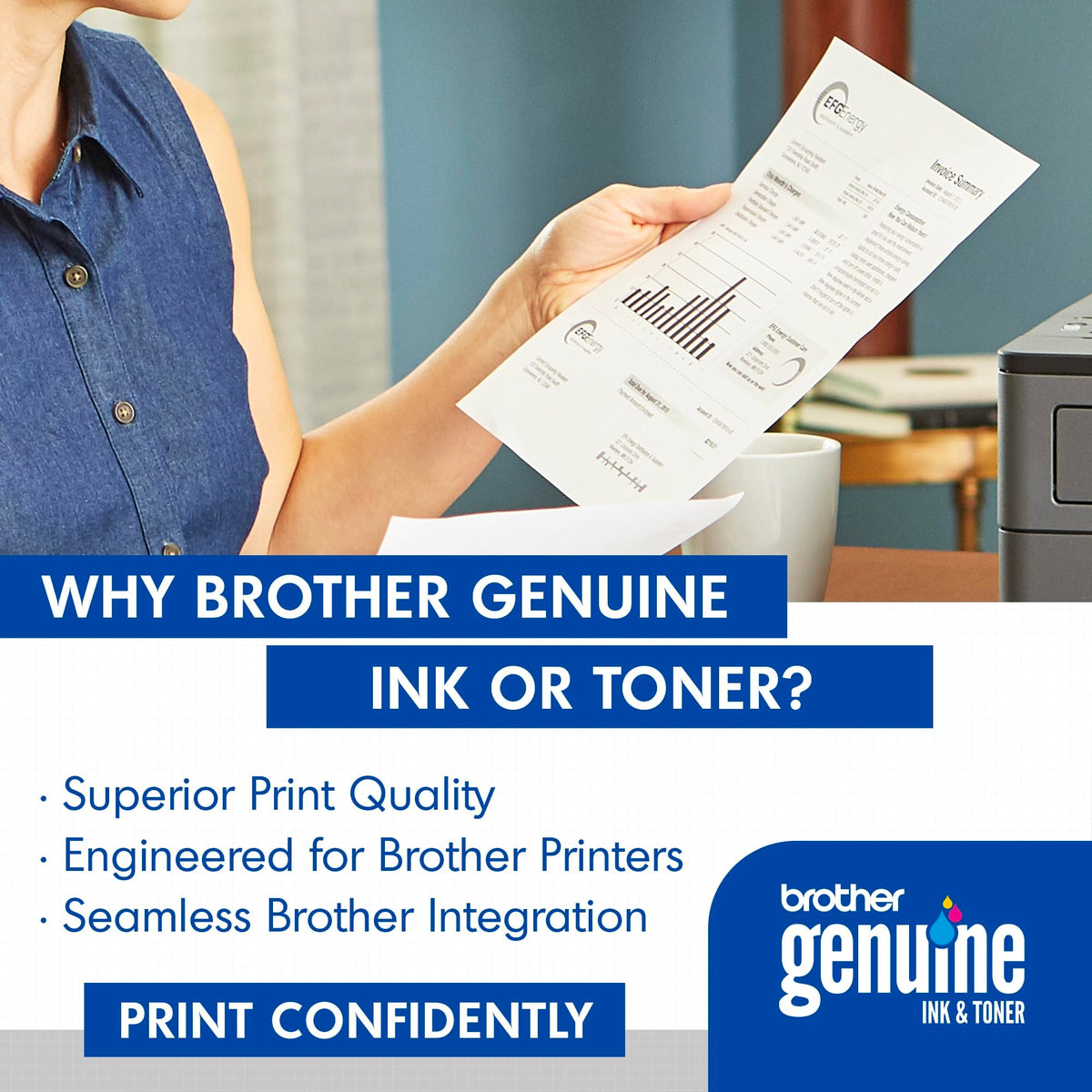 Brother Original TN630 Standard Yield Black Toner Cartridge, Original Toner Replacement cartridges, Toner for Brother Laser Printers HL-L2320D, DCP-L2520DW, MFC-L2700DW, MFC-L2720DW and More 🍁 All In One Marketplace Canada