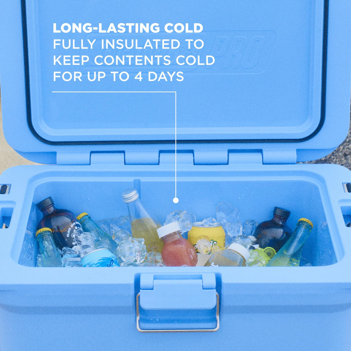 Coleman Pro 45-Quart Premium Hard Cooler, Heavy-Duty Ultra-Light Portable Cooler, Extra-Thick Insulation Keeps Ice up to 4 Days, 74-Can Capacity 🍁 All In One Marketplace Canada