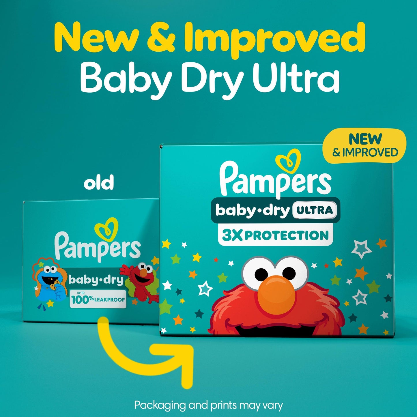 Pampers Baby Dry Ultra Diapers, Size 6 (23-44 lbs), 124 Count, Absorbent Disposable Diapers 🍁 All In One Marketplace Canada
