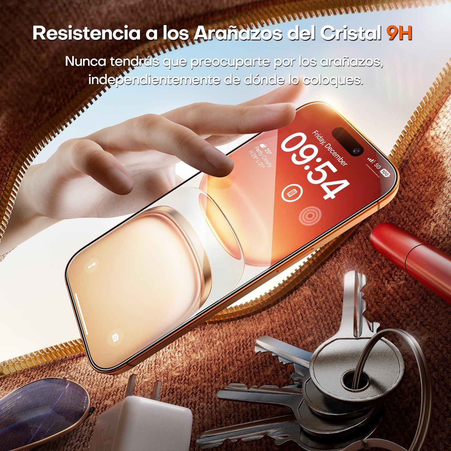 TOCOL 2 Pack for iPhone 16 Pro Max Screen Protector [Instant Installation][Auto-Dust Removal][HD Clear], Unbreakable 9H+Hardness Shatterproof Tempered Glass [Bubble Proof] 🍁 All In One Marketplace Canada