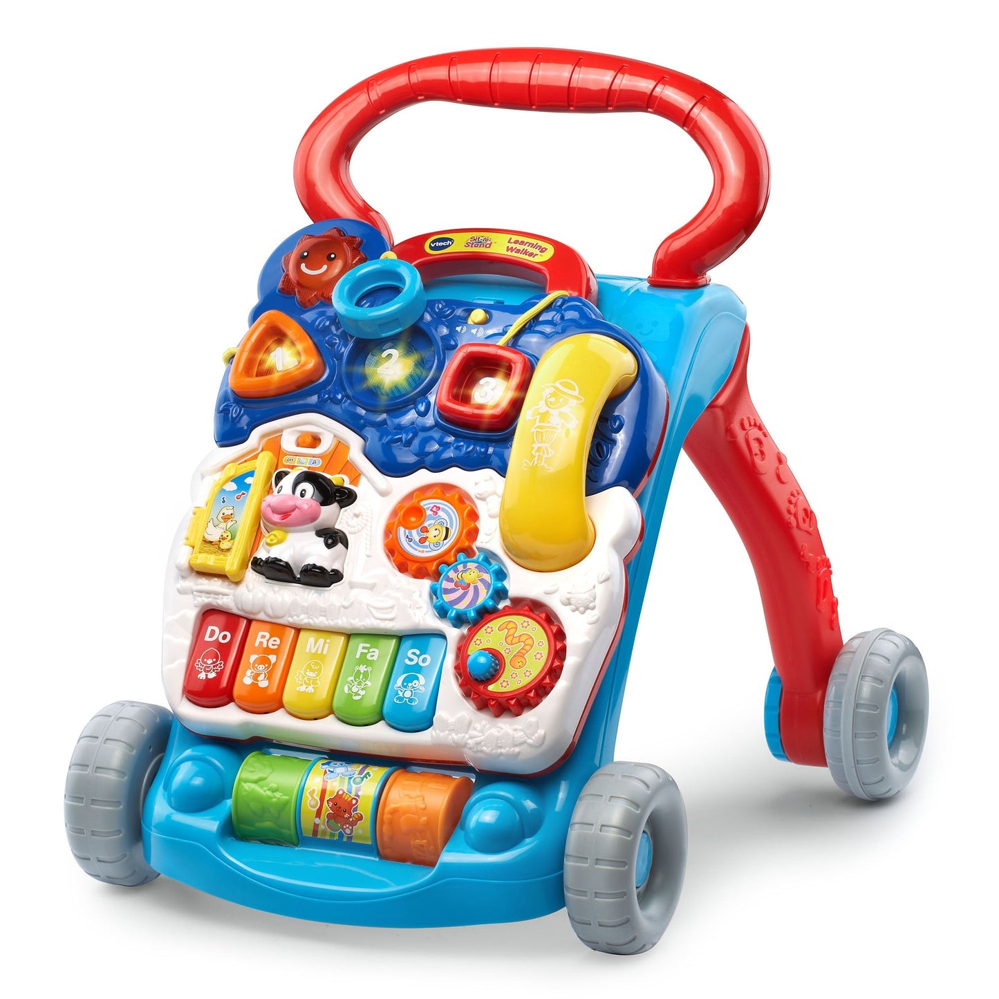 VTech Sit-to-Stand Learning Walker (Frustration Free Packaging - English Version), Blue 🍁 All In One Marketplace Canada