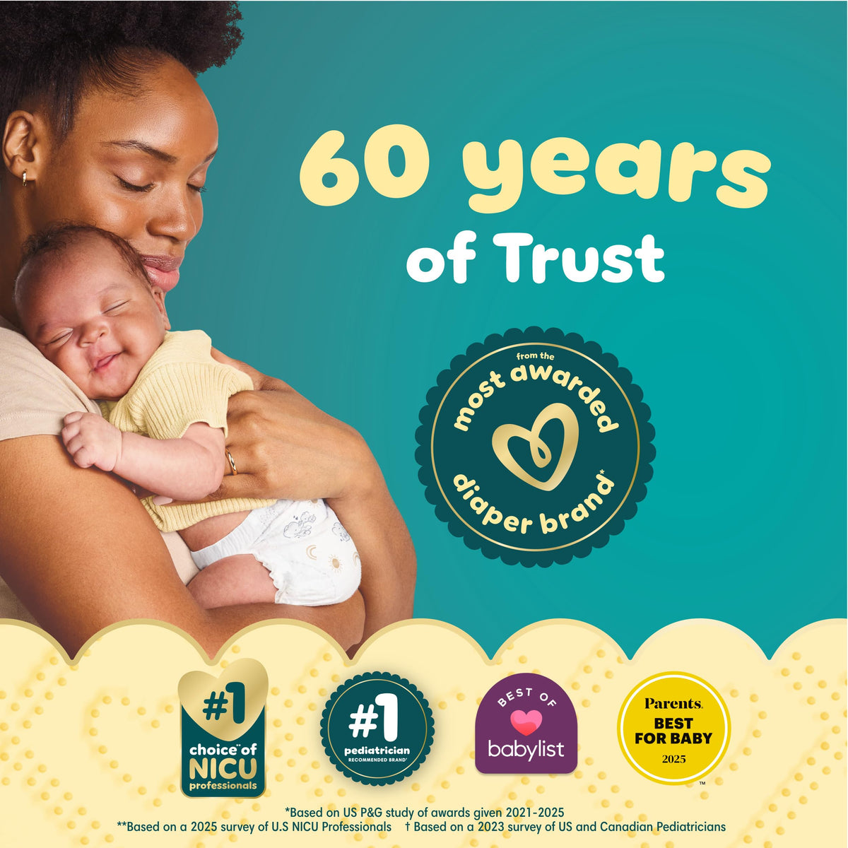Pampers Swaddlers Diapers, Size 0 (up to 10 lbs), 136 Count, Absorbent, Keeps Baby Dry and Comfortable, Skin Safe Disposable Baby Diaper 🍁 All In One Marketplace Canada