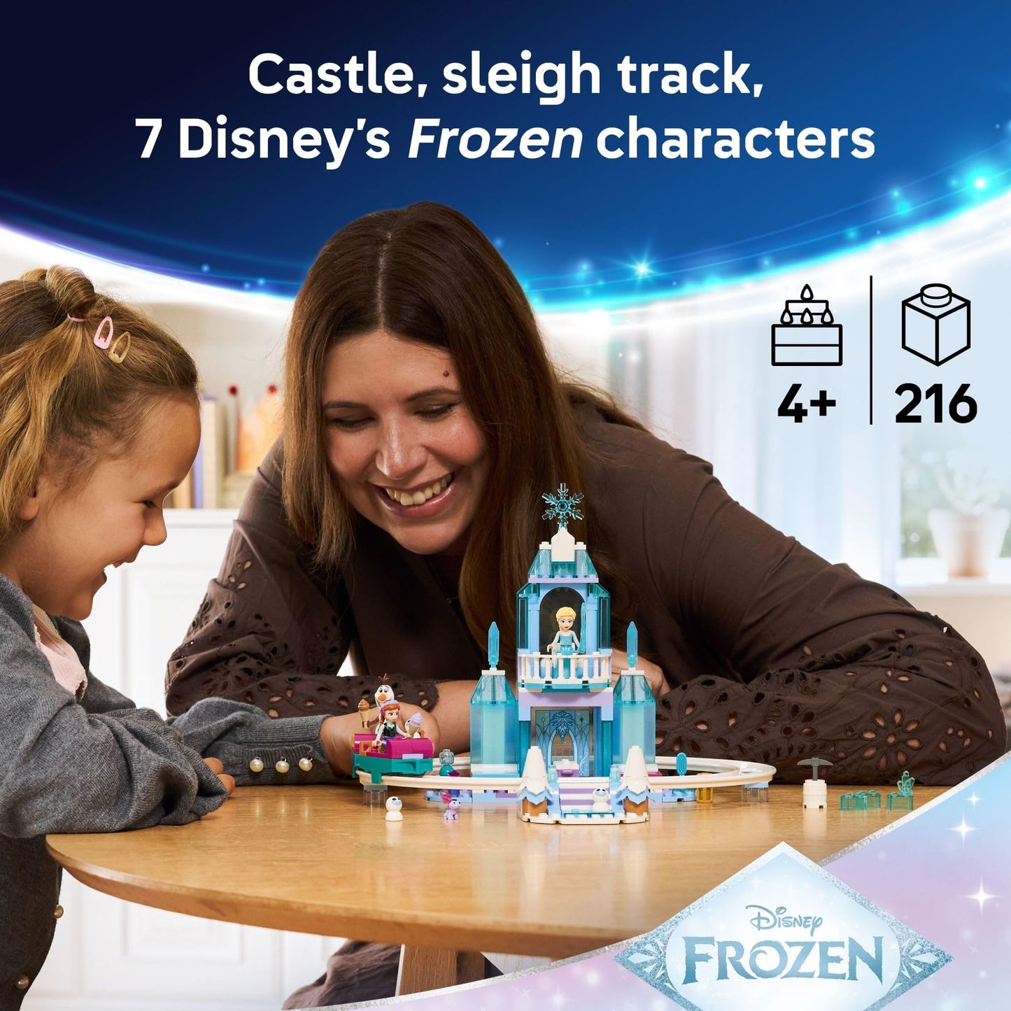 LEGO Disney Frozen Elsa’s Ice Castle & Snow Ride Adventure Building Toy - Frozen Toys for Girls & Boys, Ages 4+ - Disney Gift for Kids - 43281 🍁 All In One Marketplace Canada
