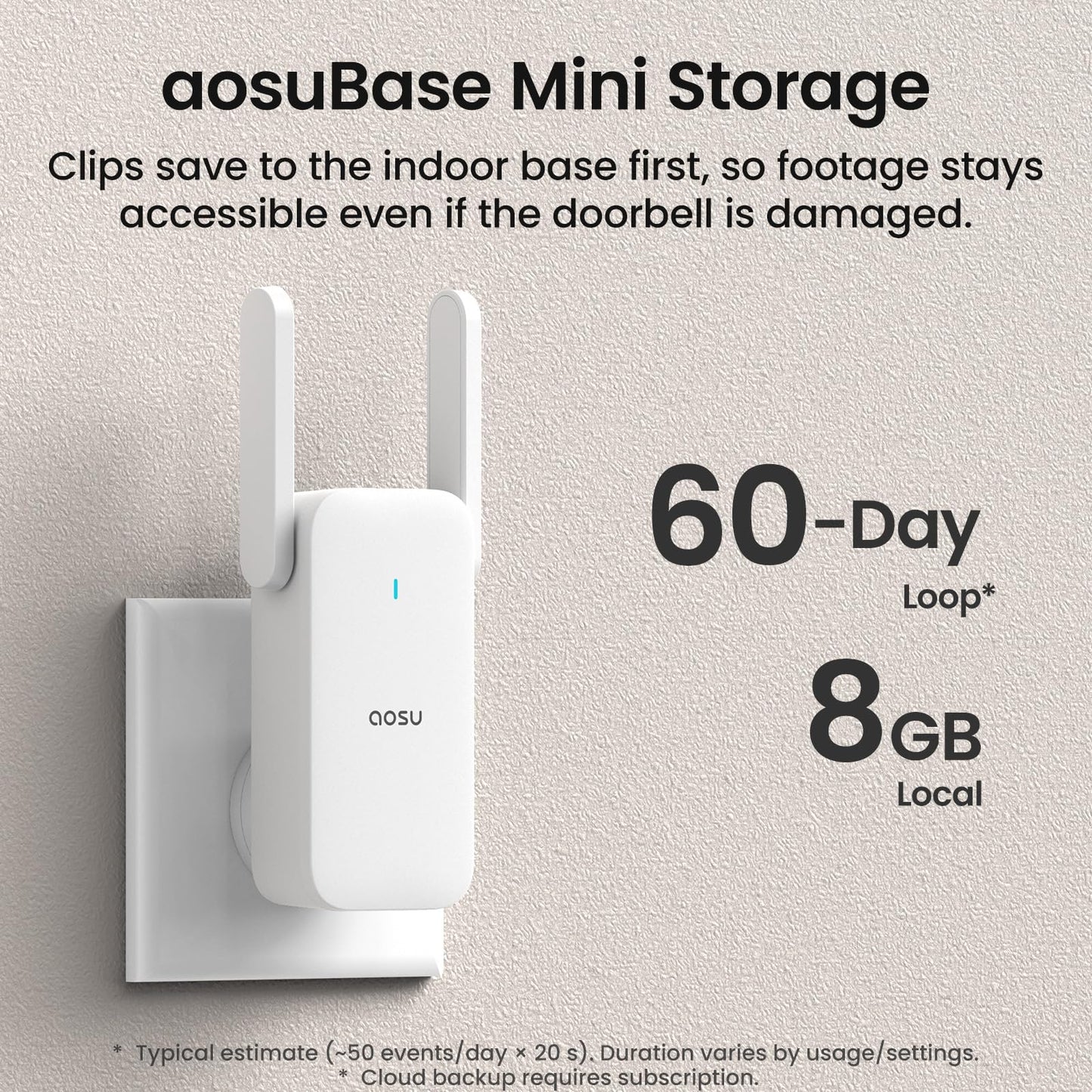 Doorbell Camera Wireless Outdoor, aosu 5MP Ultra HD, 3D Motion Detection Video Doorbell, Enhanced 2.4/5 GHz WiFi, 180-Day Battery Life, Work with Alexa & Google Assistant 🍁 All In One Marketplace Canada