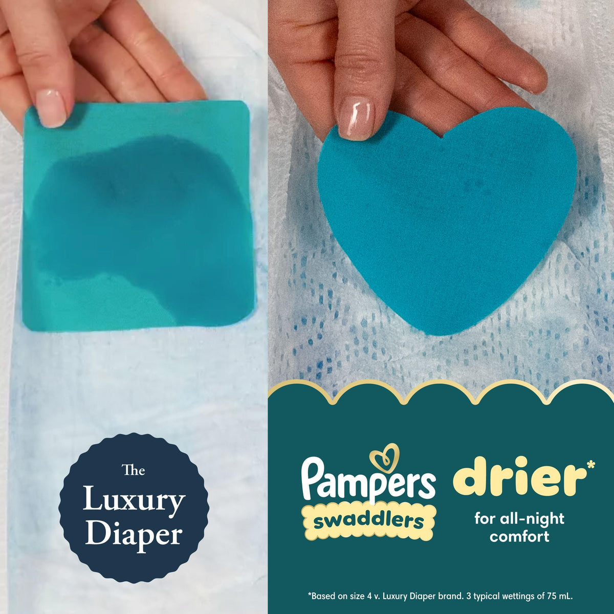 Pampers Swaddlers Diapers, Size 3, Absorbent, Keeps Baby Dry and Comfortable, Skin Safe Disposable Baby Diaper, 1 Pack (Count of 132) 🍁 All In One Marketplace Canada