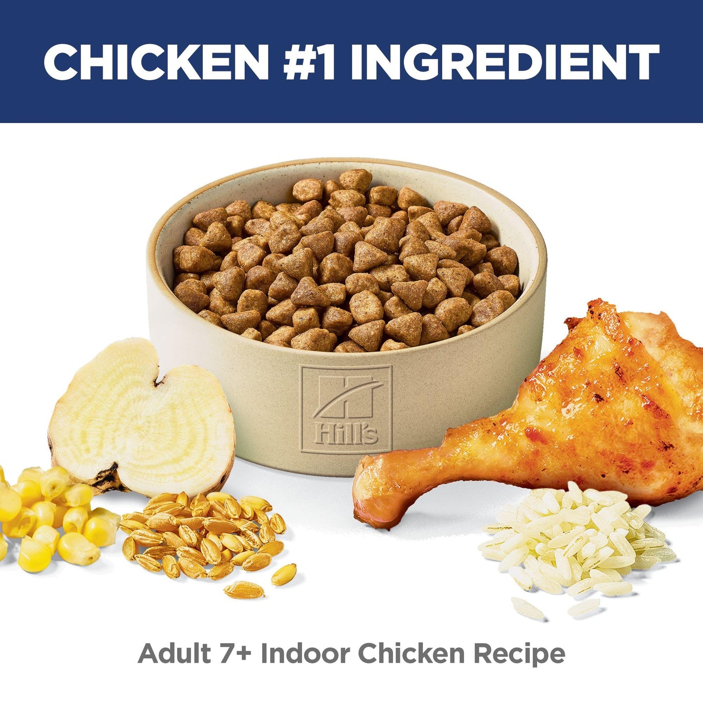 Hill's Science Diet Senior 7+ Indoor Chicken Recipe Dry Cat Food 1.58 kg Bag 🍁 All In One Marketplace Canada