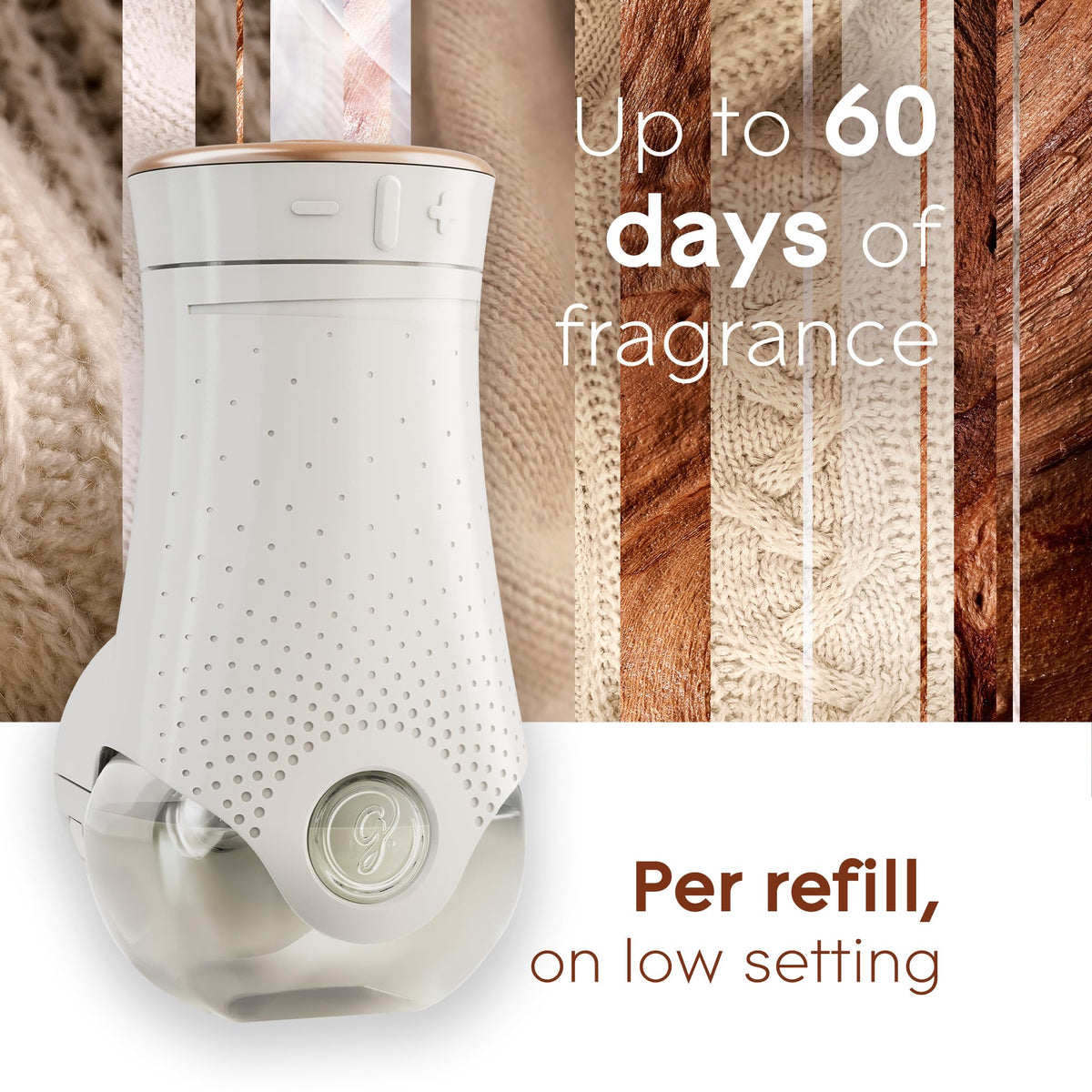 Glade PlugIns Air Freshener Refill Oil, Long Lasting Scented Plug In with Essential Oils for Home, Bathroom & Kitchens, Cashmere Woods, 10 Refills 🍁 All In One Marketplace Canada