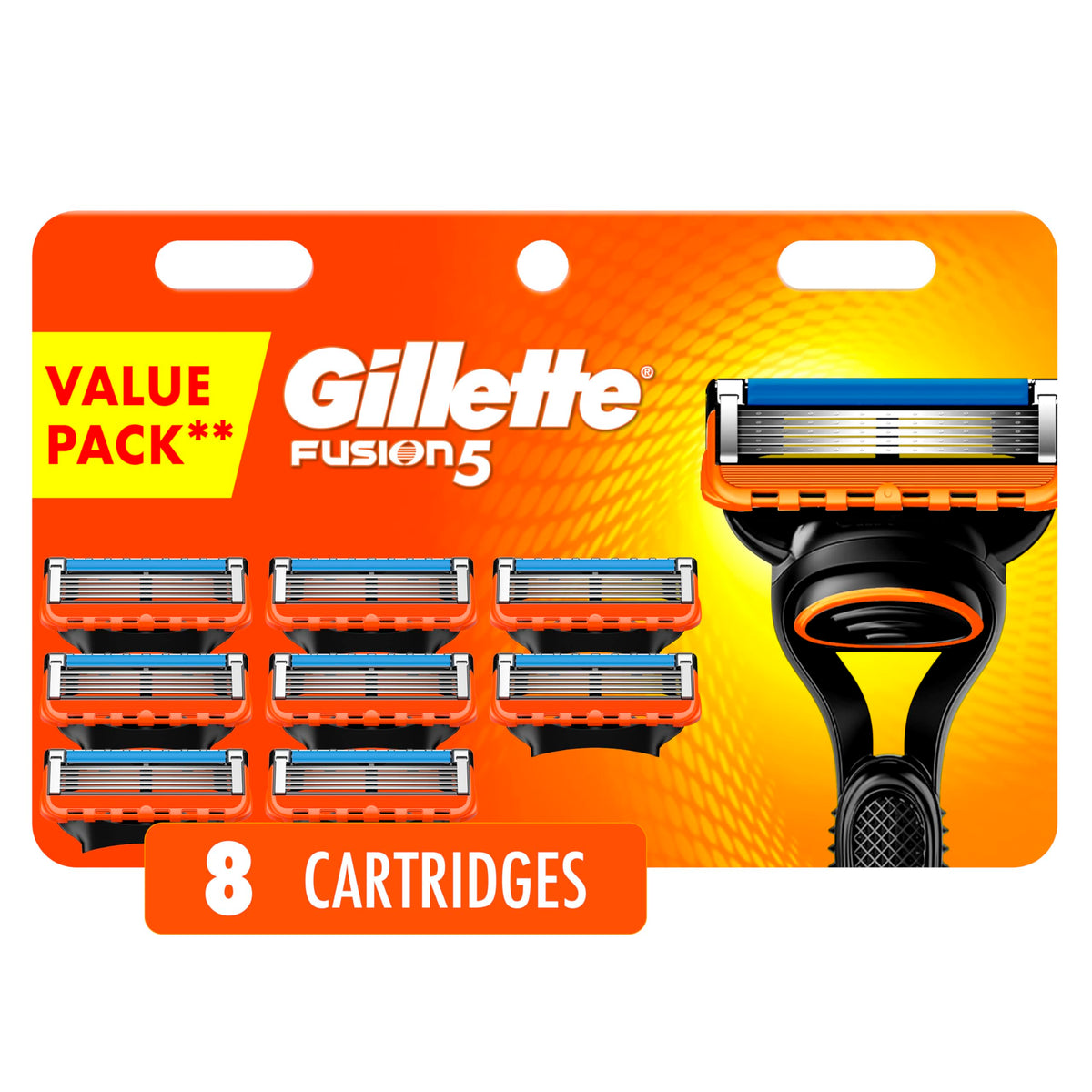 Gillette Fusion5 men's Razor Blade Refills, 8 Count 🍁 All In One Marketplace Canada