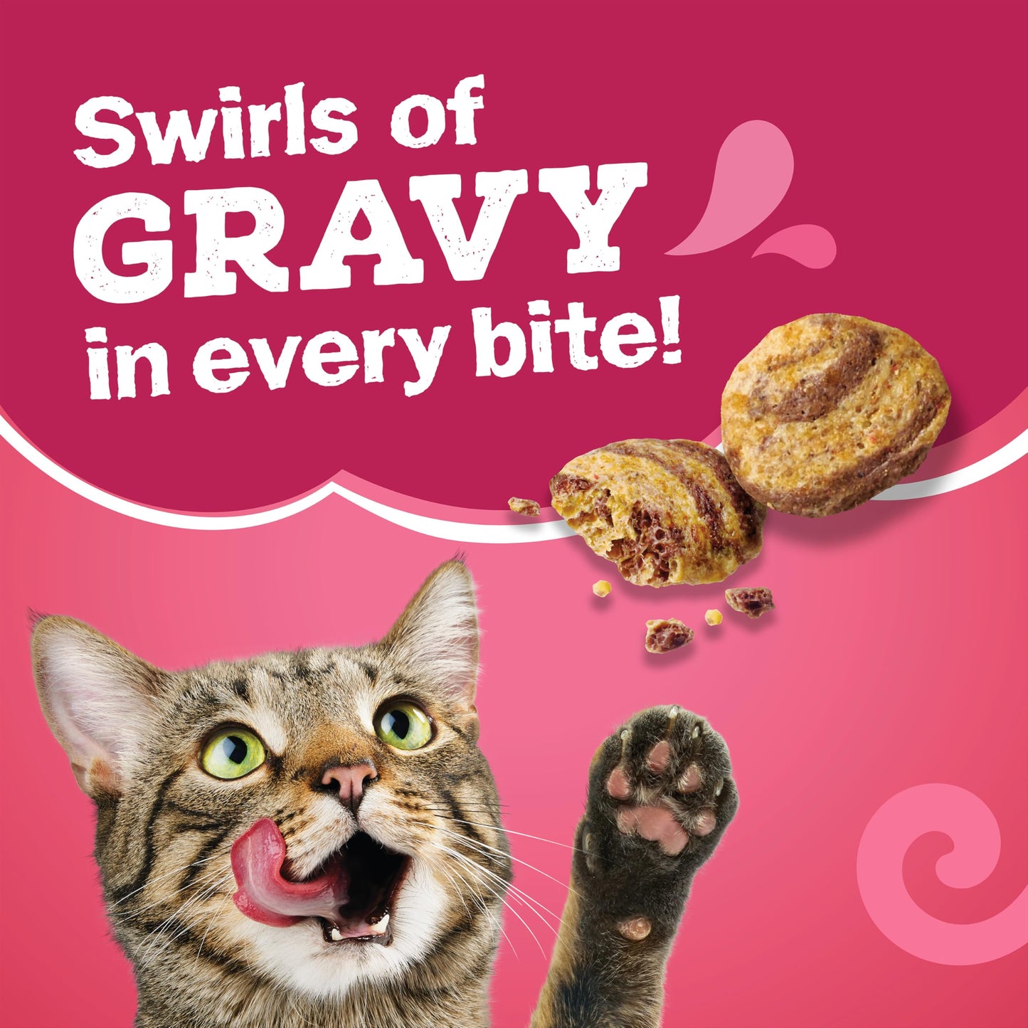 Friskies Gravy Swirlers Dry Cat Food - 7.26 kg Bag 🍁 All In One Marketplace Canada