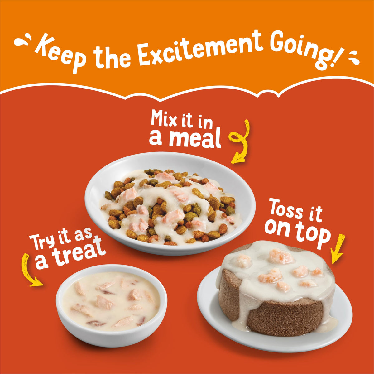 Friskies Lil' Soups Cat Treats, Fish-a-Licious 34g Cups (18 Pack x 2) 🍁 All In One Marketplace Canada
