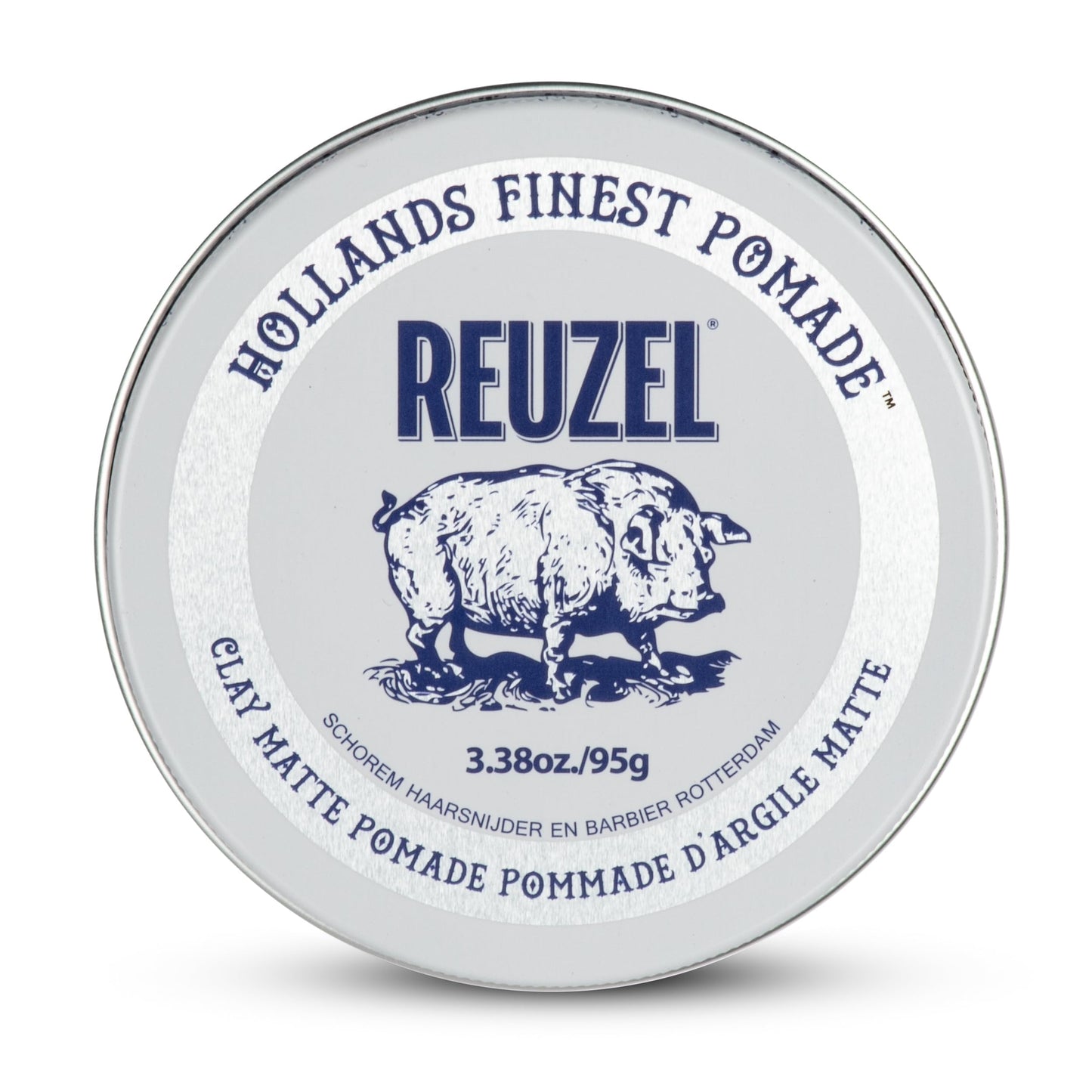 Reuzel Clay Matte Pomade, Medium Hold Matte Finish Hair Styling Clay, Lightweight & Flexible Texturizing Pomade for Volume & Definition With Aloe Vera & Vitamin E, 95g 🍁 All In One Marketplace Canada