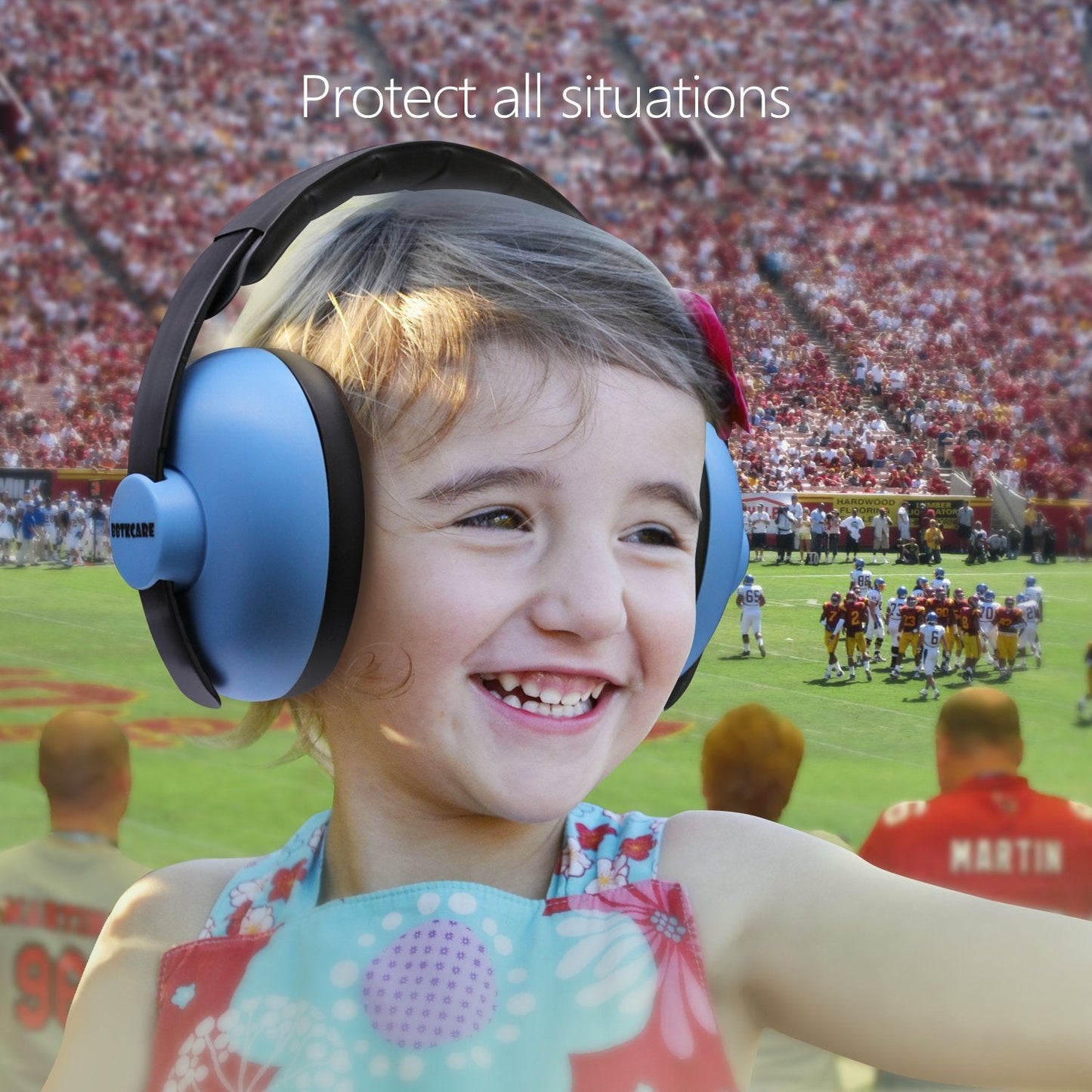 BBTKCARE Baby Ear Protection Noise Cancelling HeadPhones for Babies for 3 Months to 3 Years (Blue) 🍁 All In One Marketplace Canada