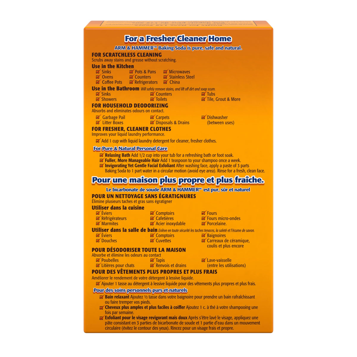 Arm & Hammer Pure Baking Soda – Multi-Purpose Cleaner, Natural Odour Eliminator & Baking Essential – Large Value Size – 2 kg (Pack of 1) 🍁 All In One Marketplace Canada