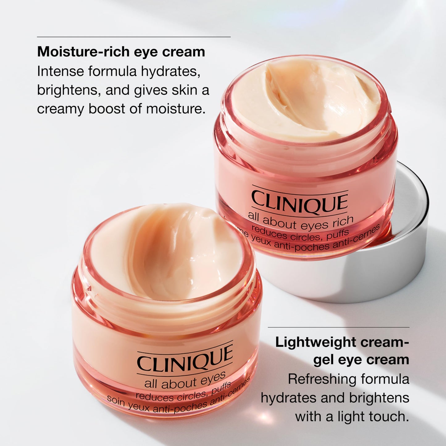 Clinique All About Eyes Rich Eye Cream For Dark Circles With Hyaluronic Acid | Hydrating, Brightening + Depuffing , Mini Travel Size, 15ml 🍁 All In One Marketplace Canada