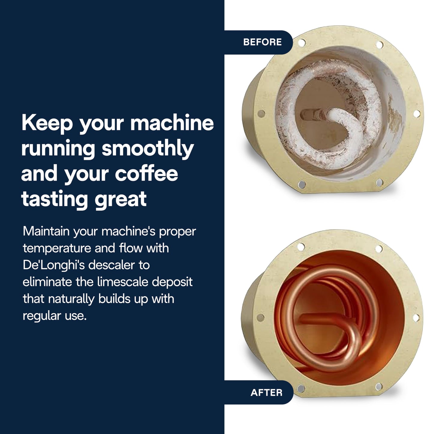 De'Longhi EcoDecalk Descaler, Eco-Friendly Universal Descaling Solution for Coffee & Espresso Machines, 16.90 oz (5 uses) 🍁 All In One Marketplace Canada
