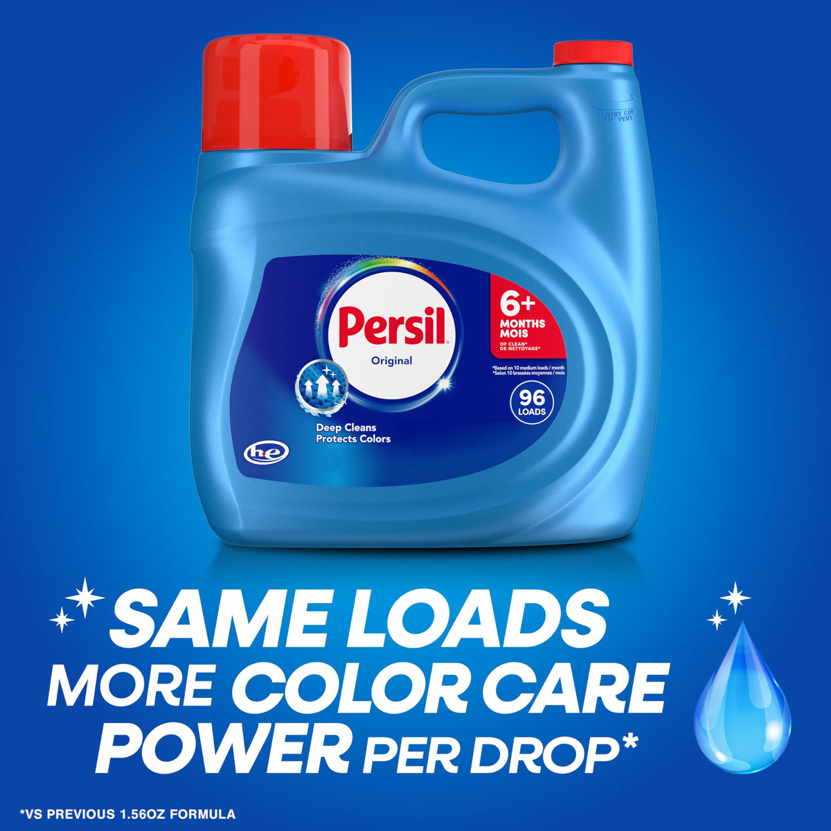Persil Original Liquid Laundry Detergent, 3.72L/96 Loads, Colour Protection 🍁 All In One Marketplace Canada