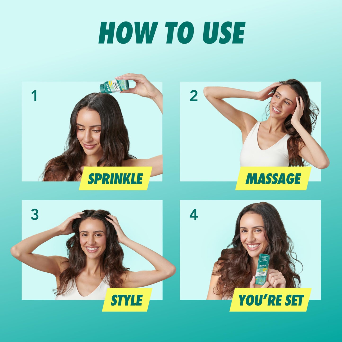 Batiste Powder Dry Shampoo, Non‑Aerosol Powder Format for Effortless Refresh, Gently Absorbs Oil, Adds Volume & Body, Clean & Fresh Fragrance, From Canada’s #1 Dry Shampoo Brand 🍁 All In One Marketplace Canada