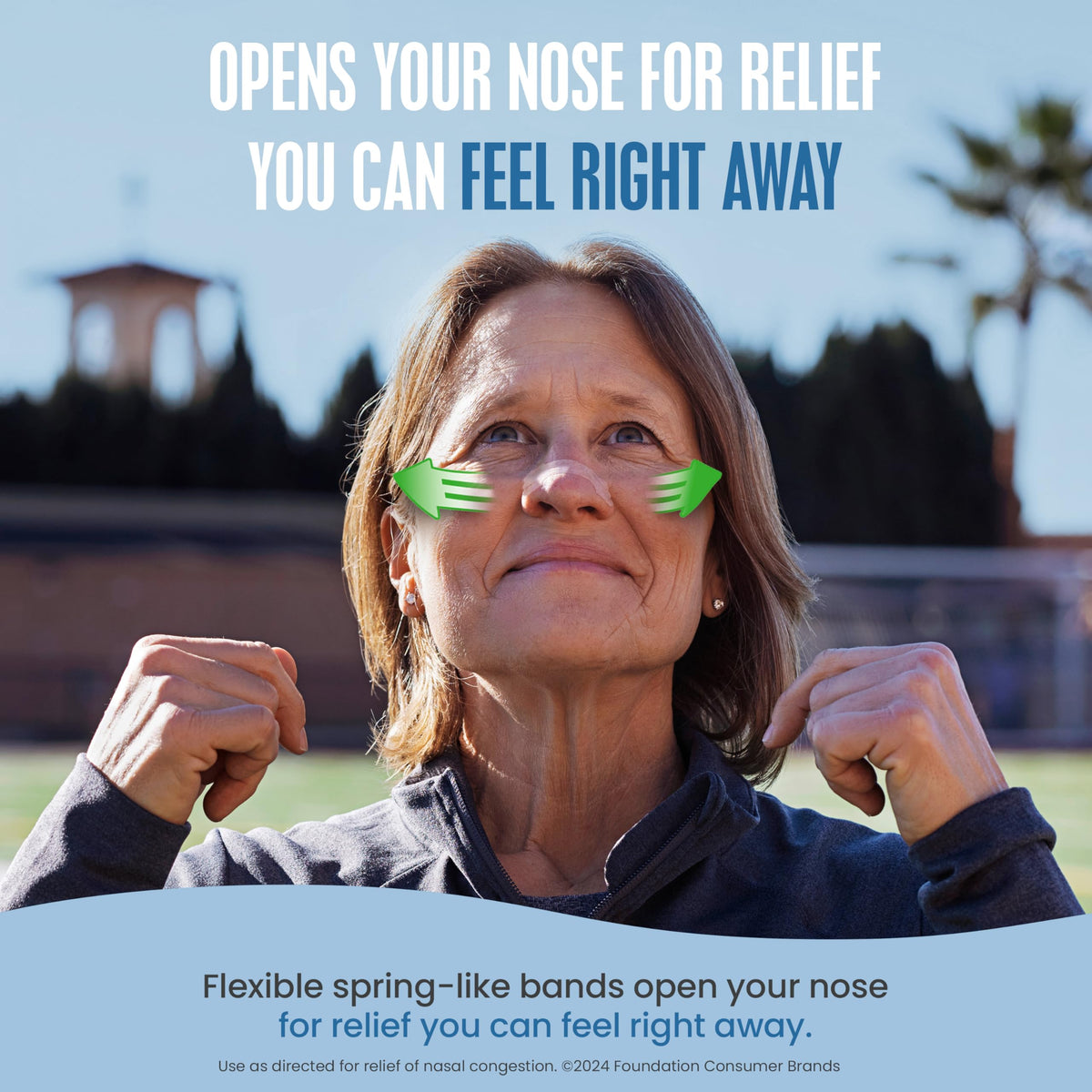 Breathe Right Nasal Strips, Original Large, Clear, Sensitive Skin, Drug-Free Snoring Solution & Nasal Congestion Relief Caused by Colds & Allergies, Nightly Sleep, 30 Count 🍁 All In One Marketplace Canada