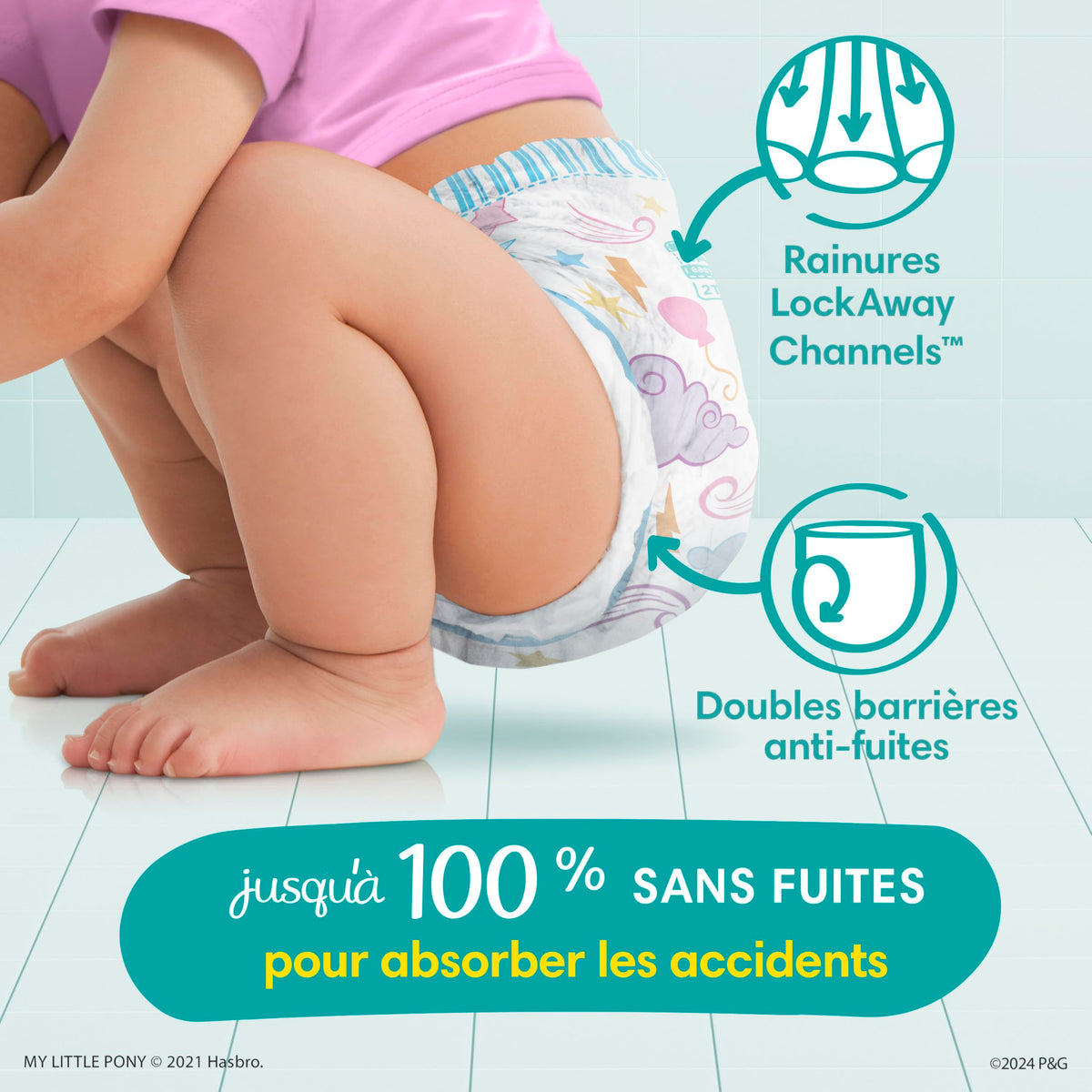 Pampers Easy Ups Training Underwear Girls Size 6 4T5T, 86 Count 🍁 All In One Marketplace Canada